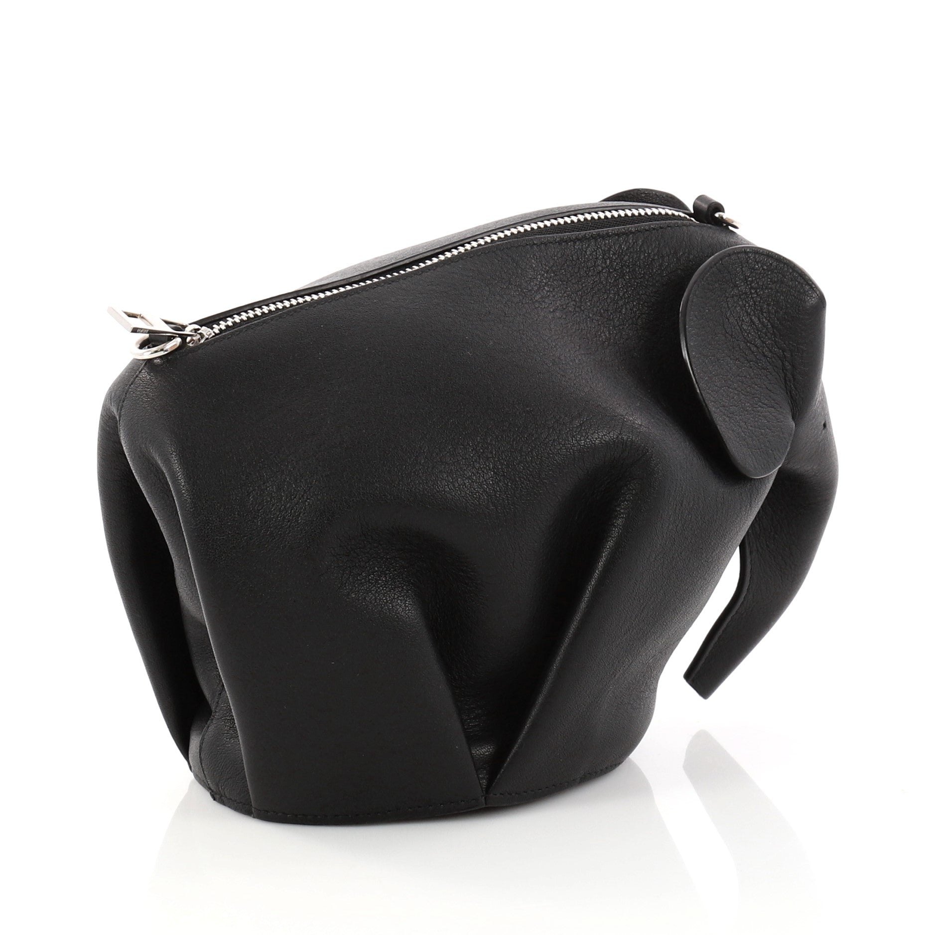 Elephant Crossbody Bag Leather Mini