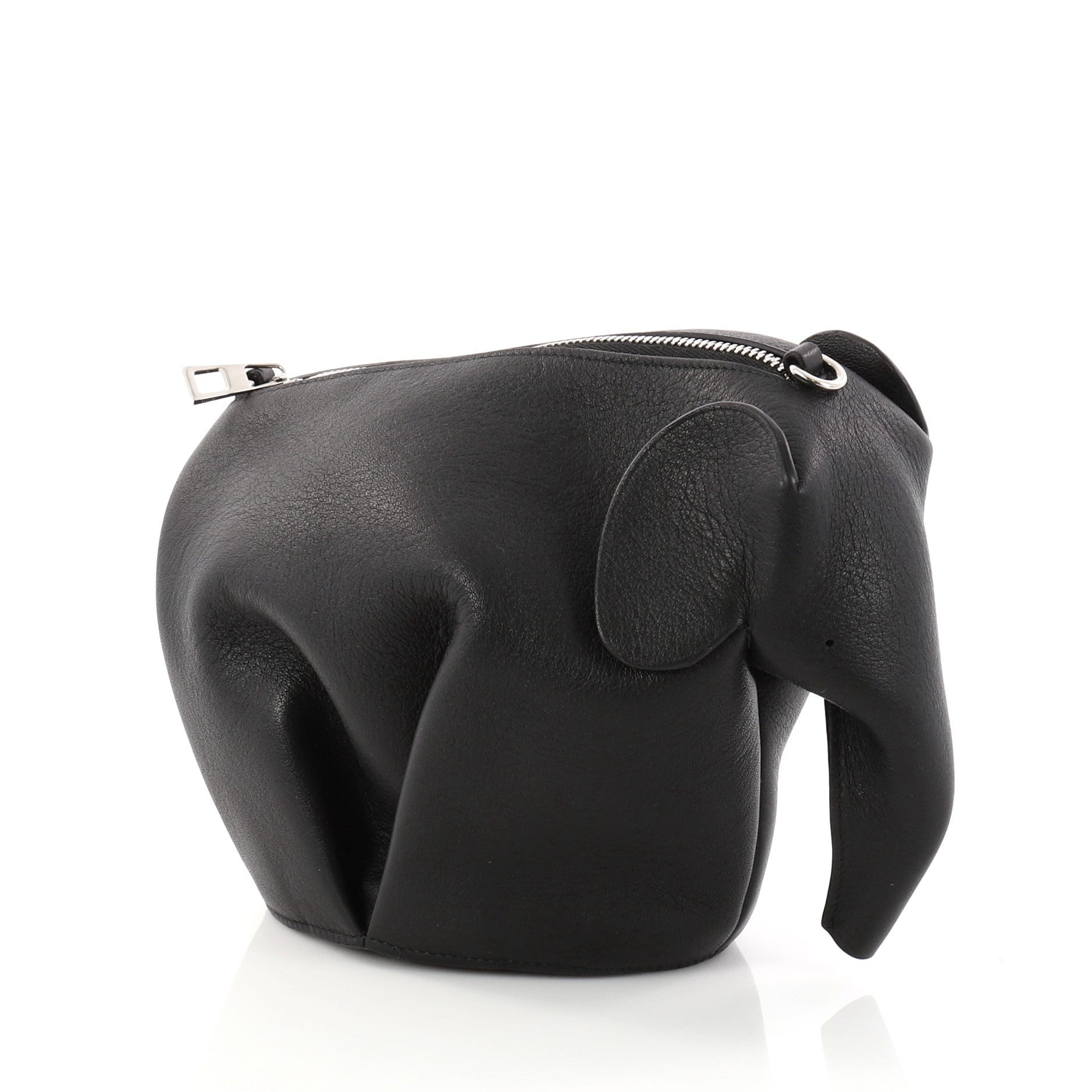 Elephant Crossbody Bag Leather Mini