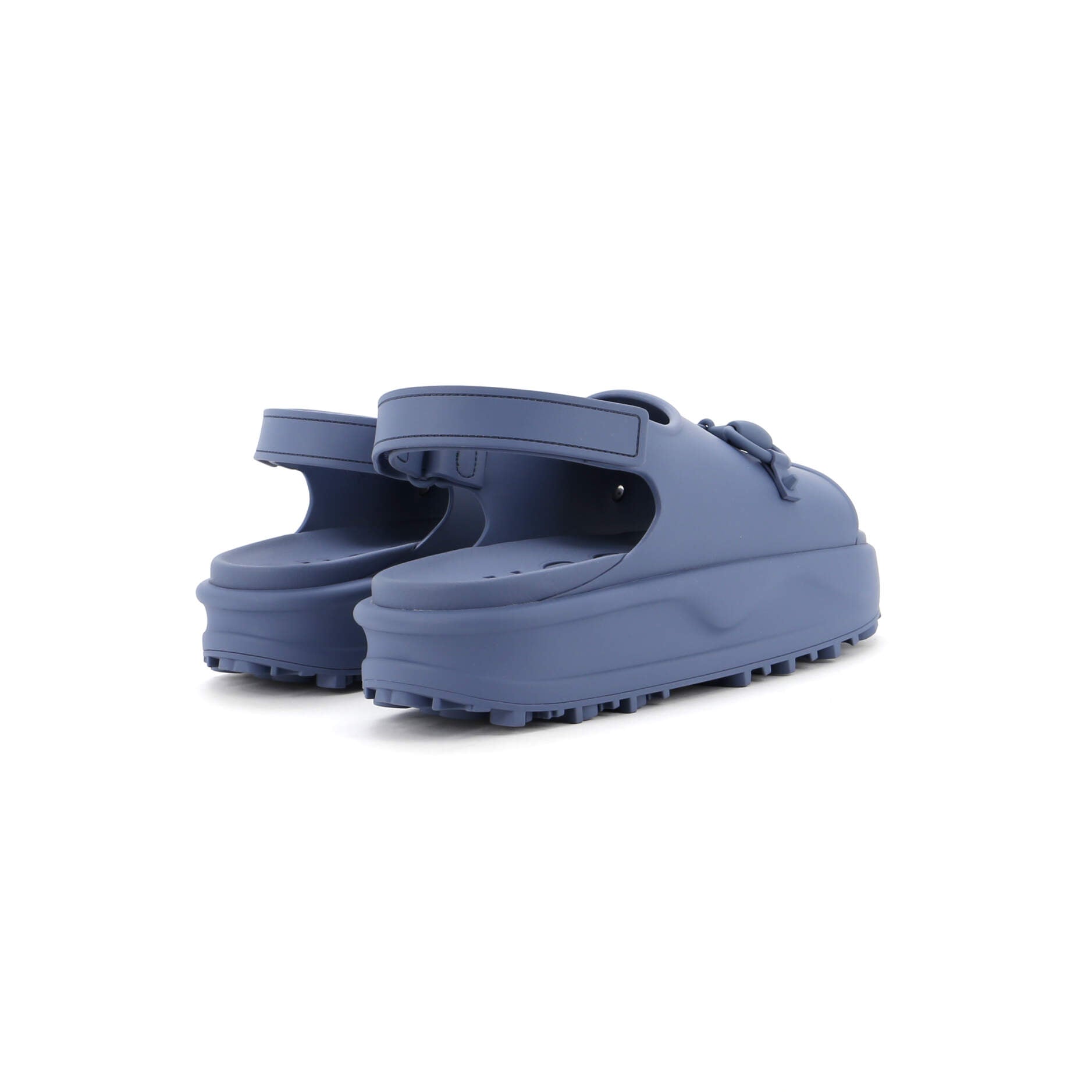 Women's Horsebit Touch Velcro Sandals Rubber