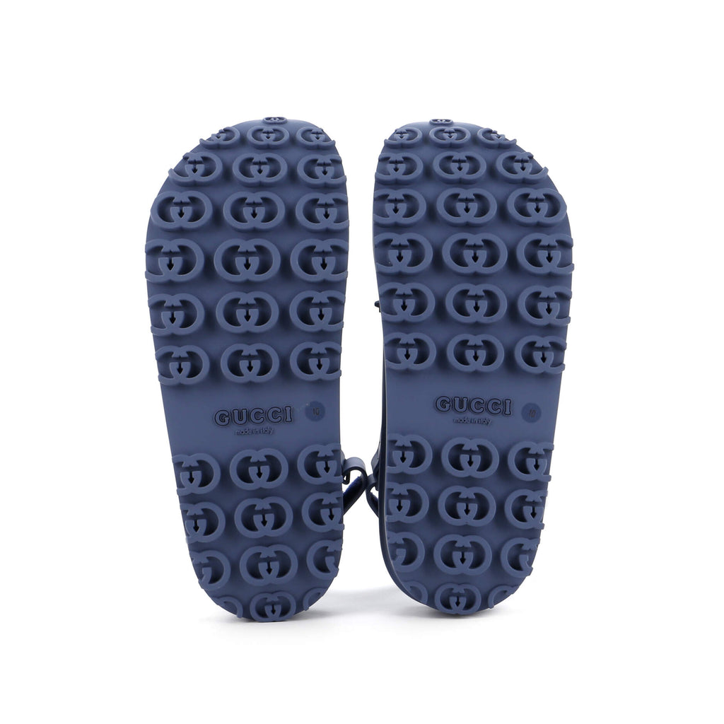 Women's Horsebit Touch Velcro Sandals Rubber