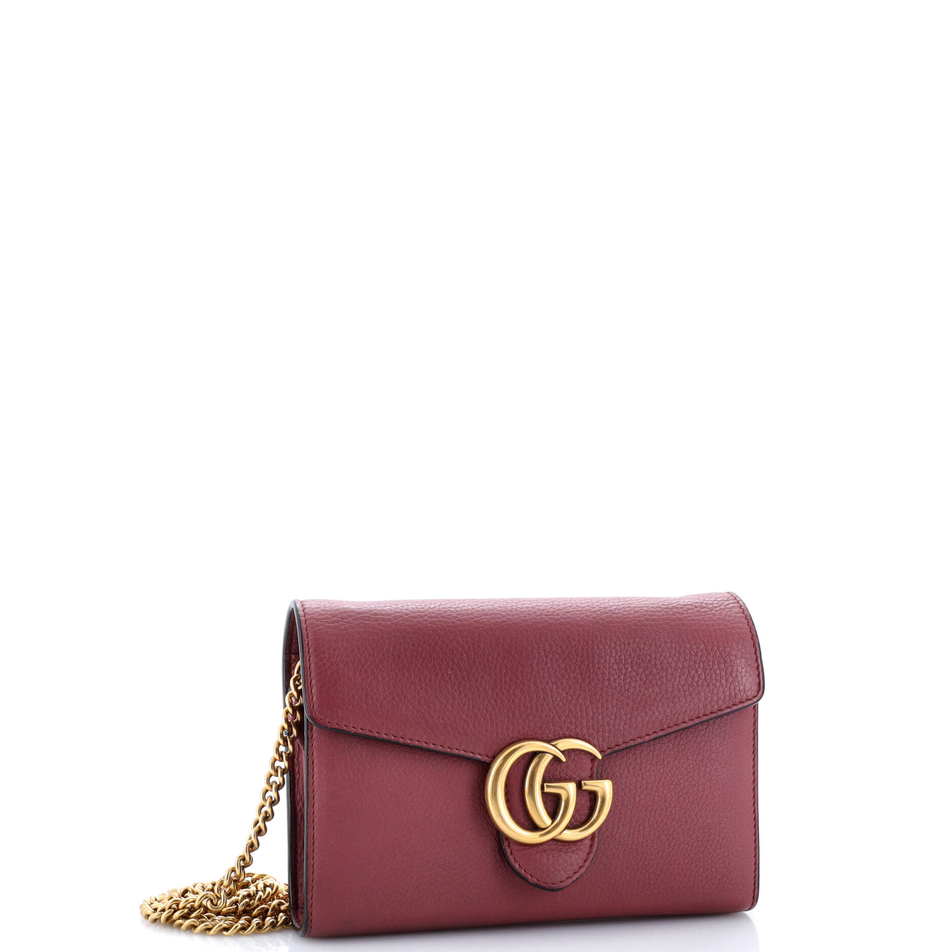 GG Marmont Chain Wallet Leather Mini