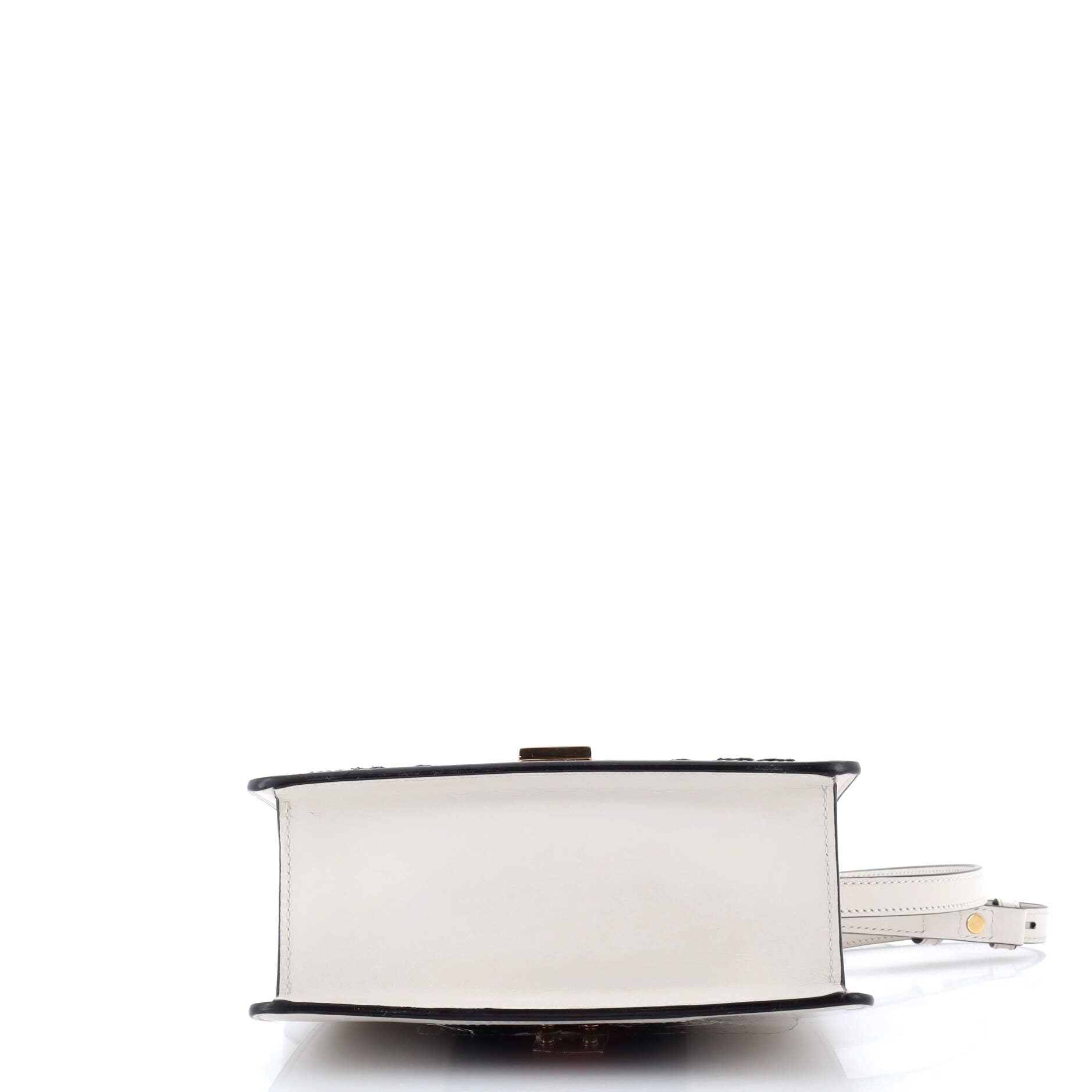 Sylvie Top Handle Bag Embroidered Leather Mini