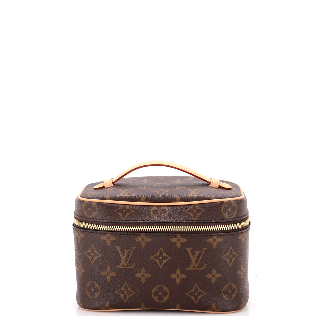 Nice Vanity Case Monogram Canvas Mini
