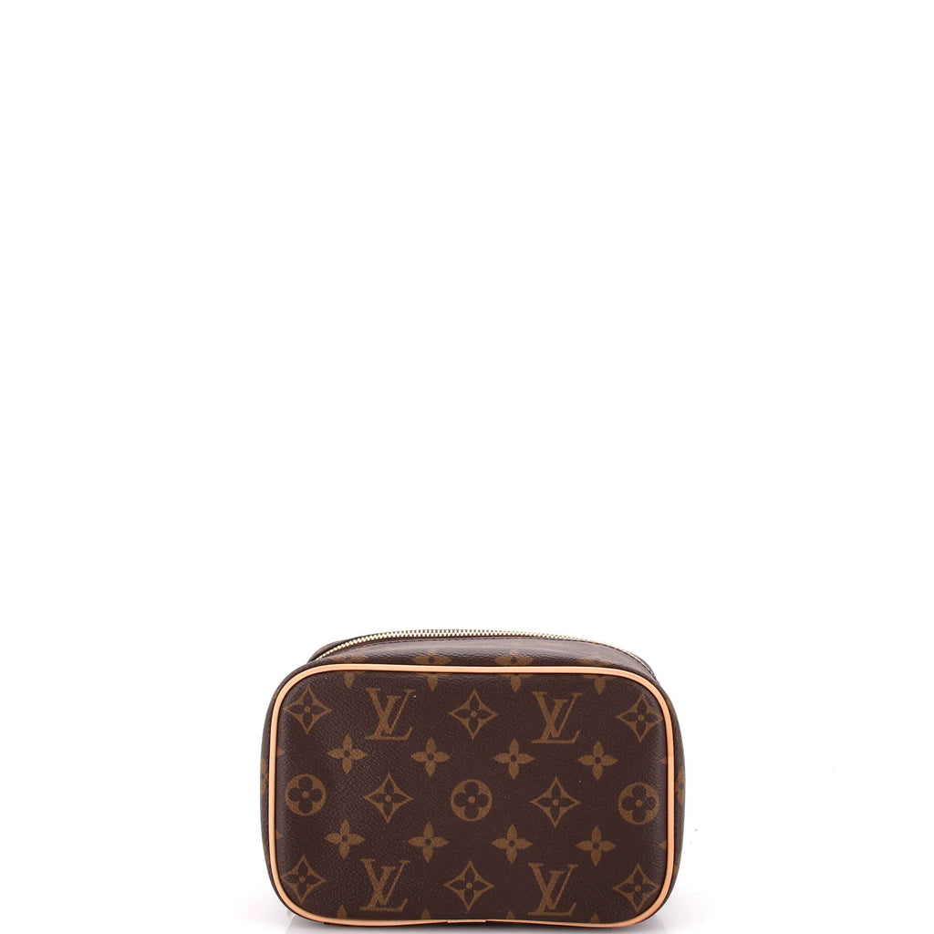 Nice Vanity Case Monogram Canvas Mini