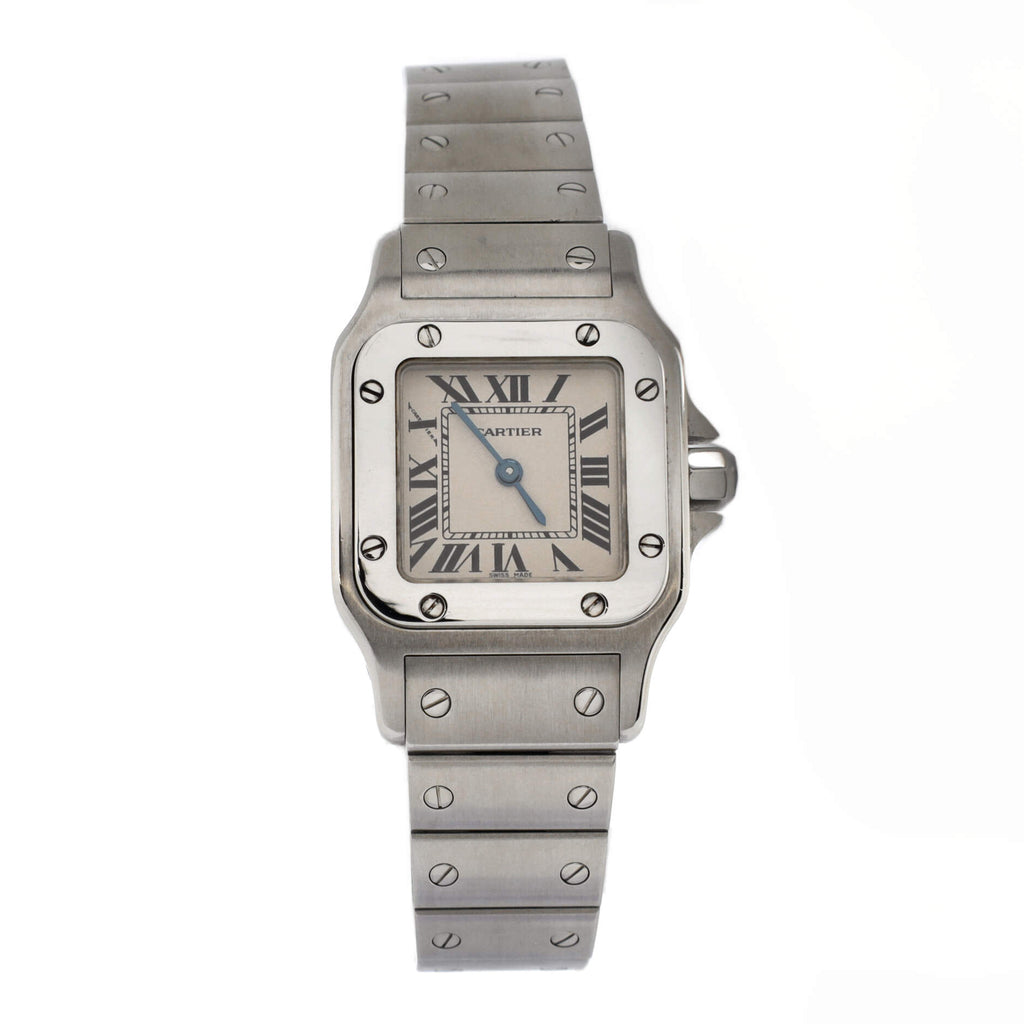 Santos de Cartier Galbee Quartz Watch Stainless Steel 24