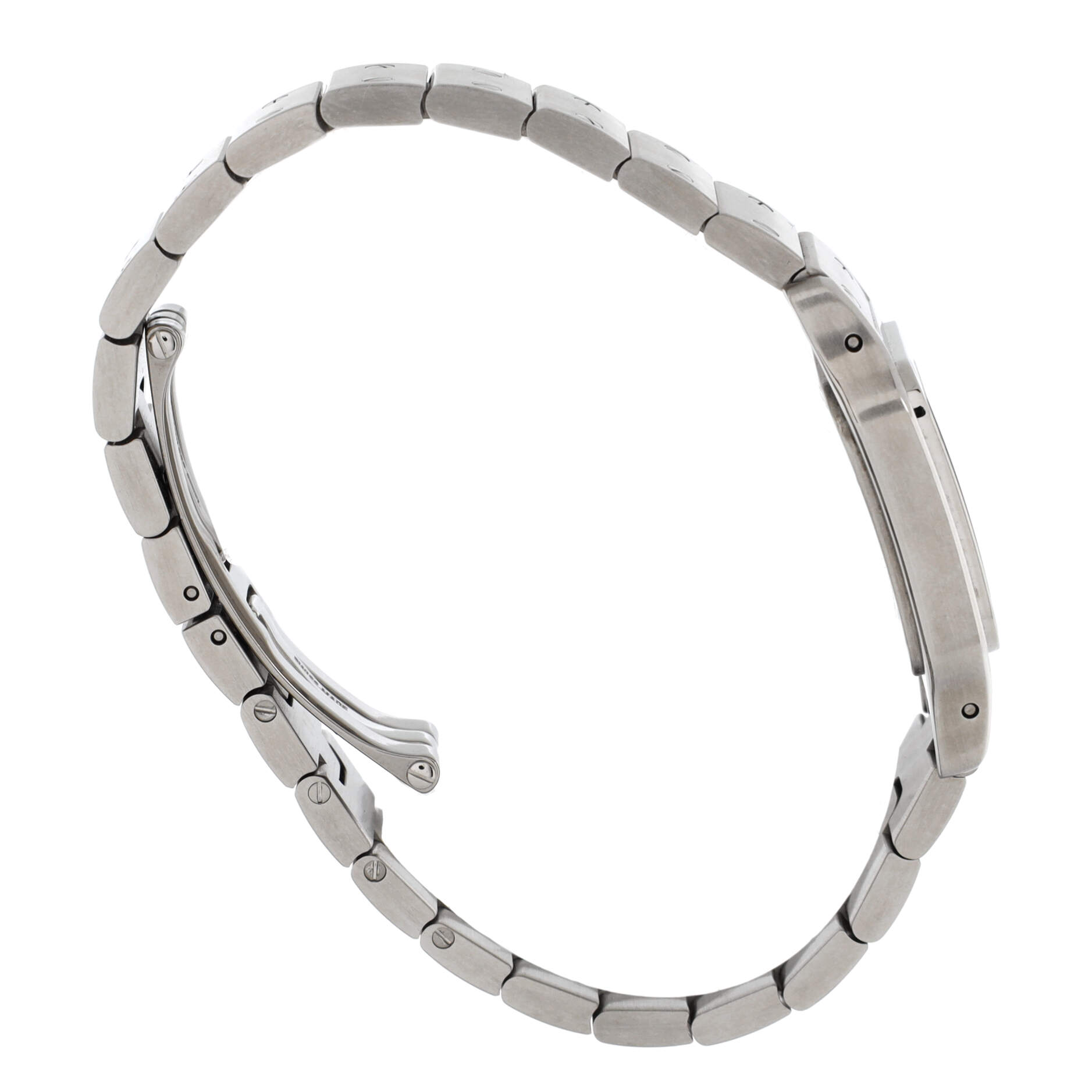 Santos de Cartier Galbee Quartz Watch Stainless Steel 24