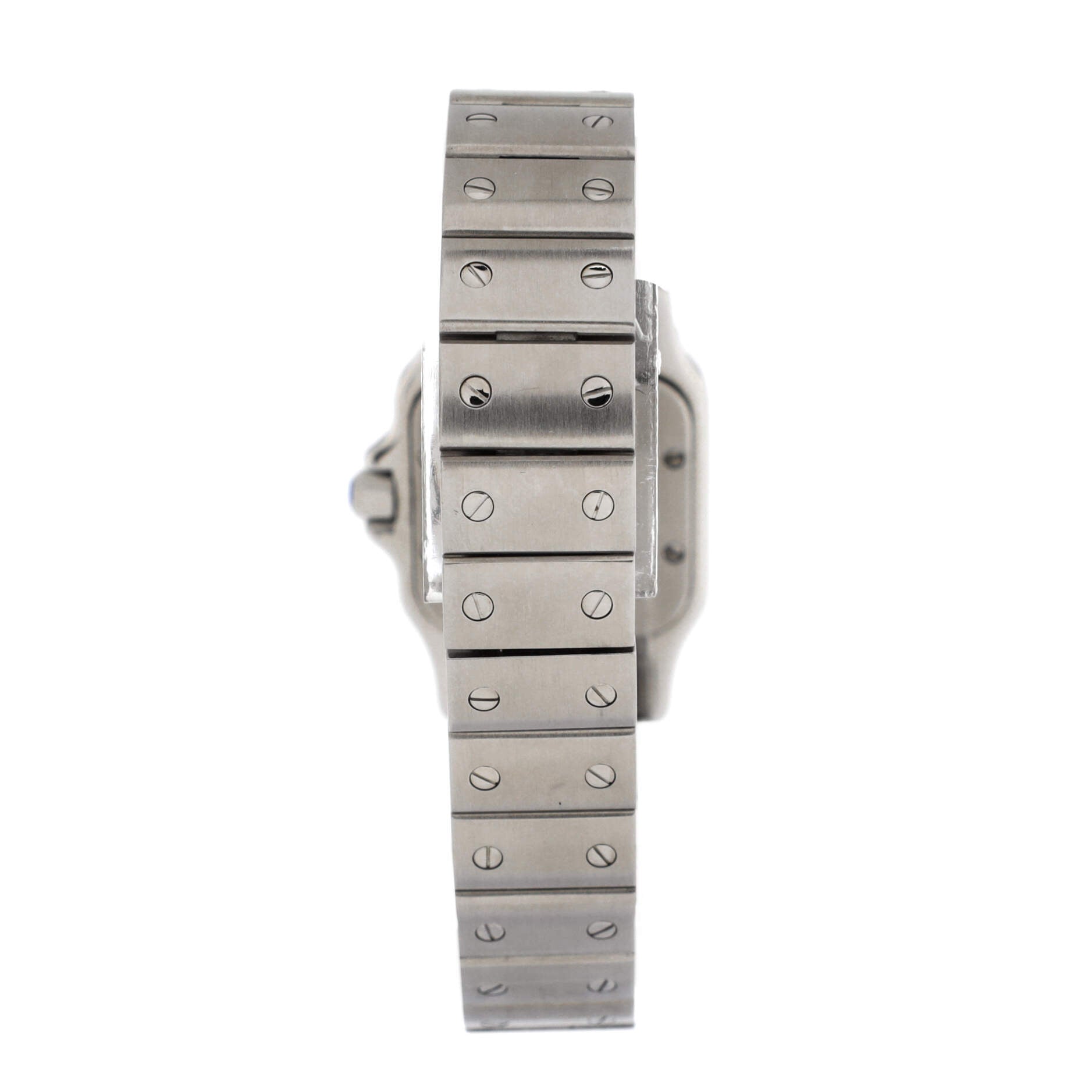 Santos de Cartier Galbee Quartz Watch Stainless Steel 24