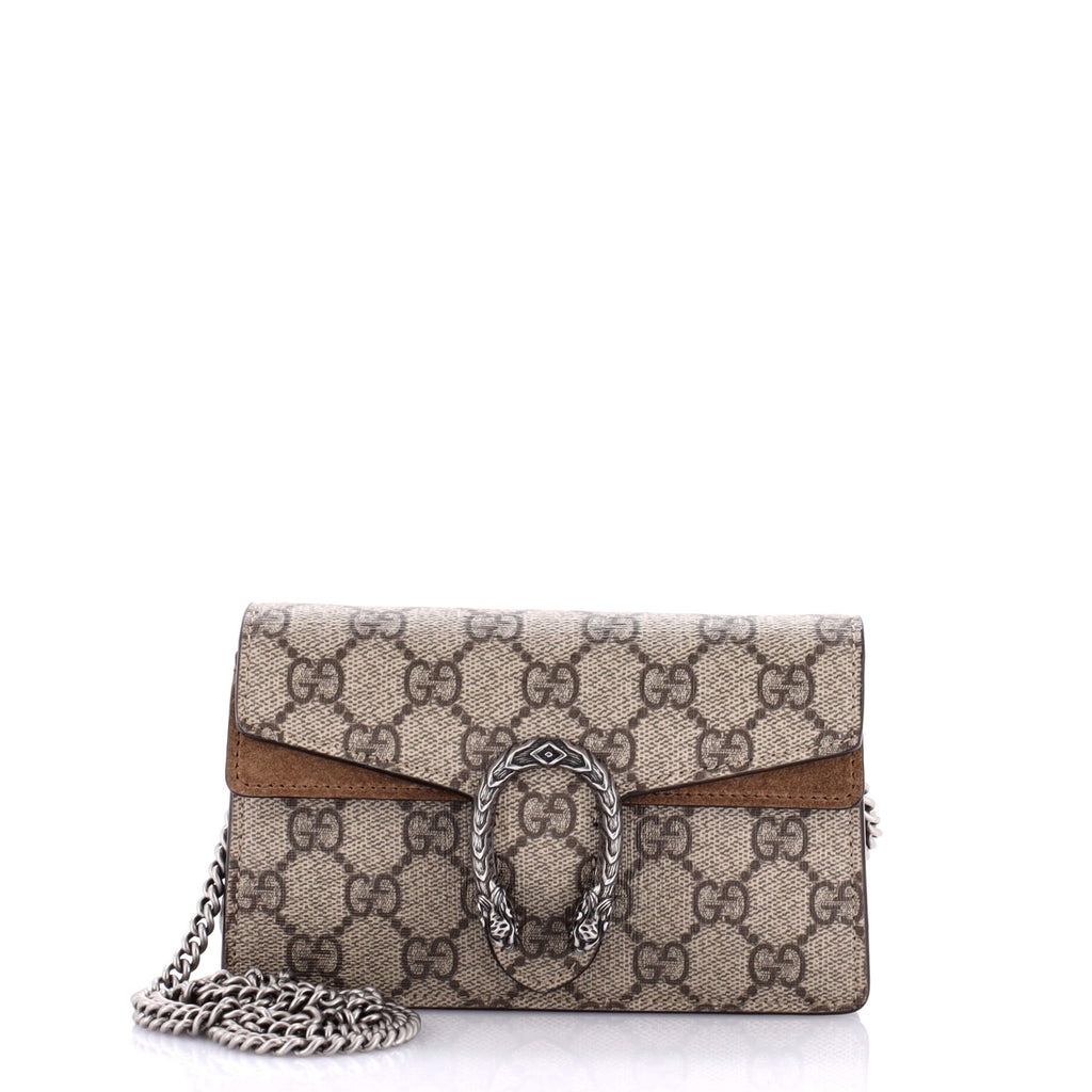 Dionysus Bag GG Coated Canvas Super Mini