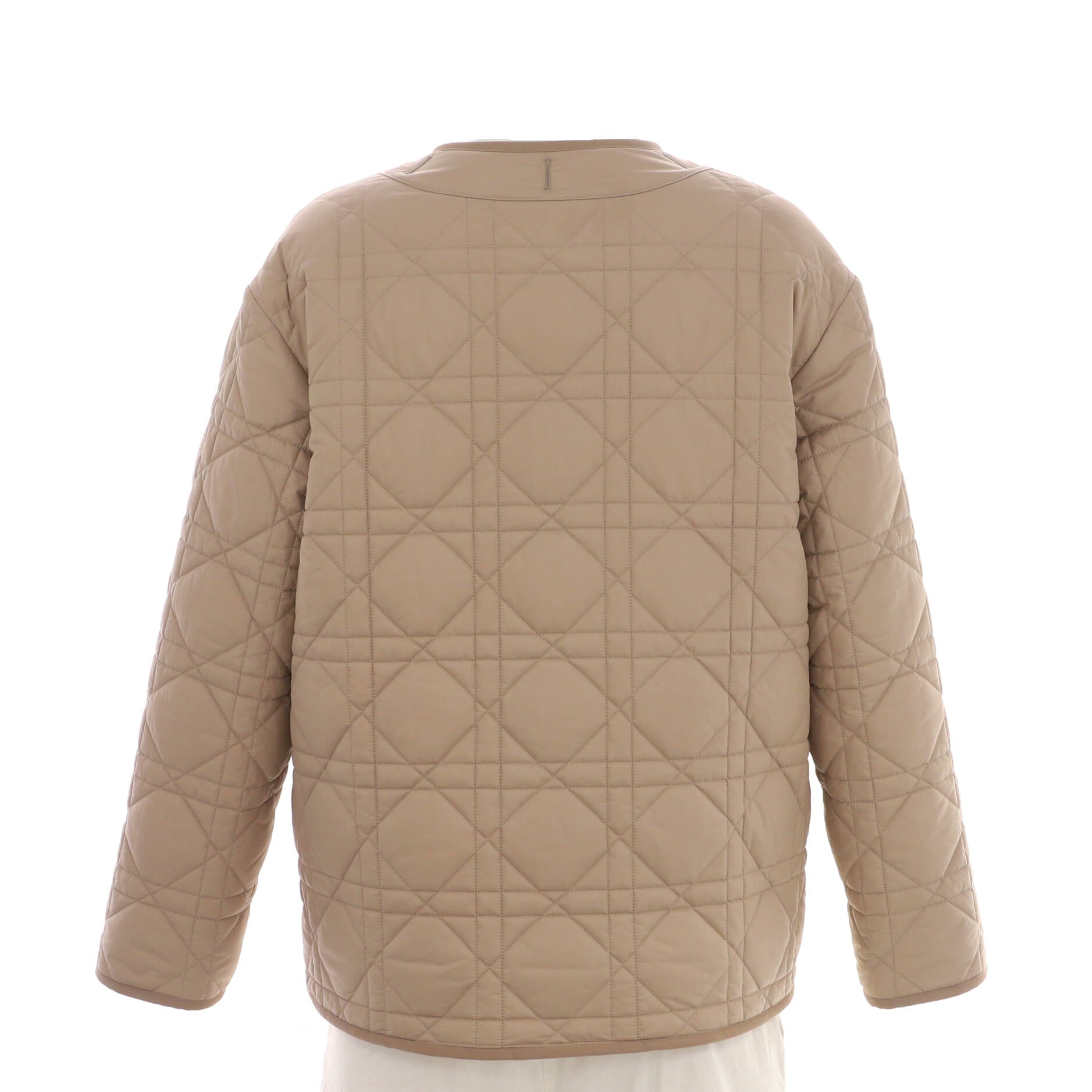 Women's Reversible Button Up Jacket Cannage Quilt Polyester and Sherpa Fleece