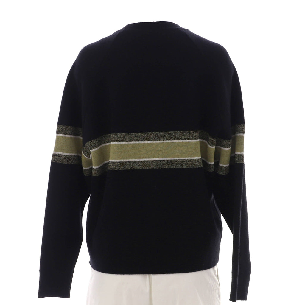 Women's Logo Crewneck Sweater Cashmere and Wool Blend