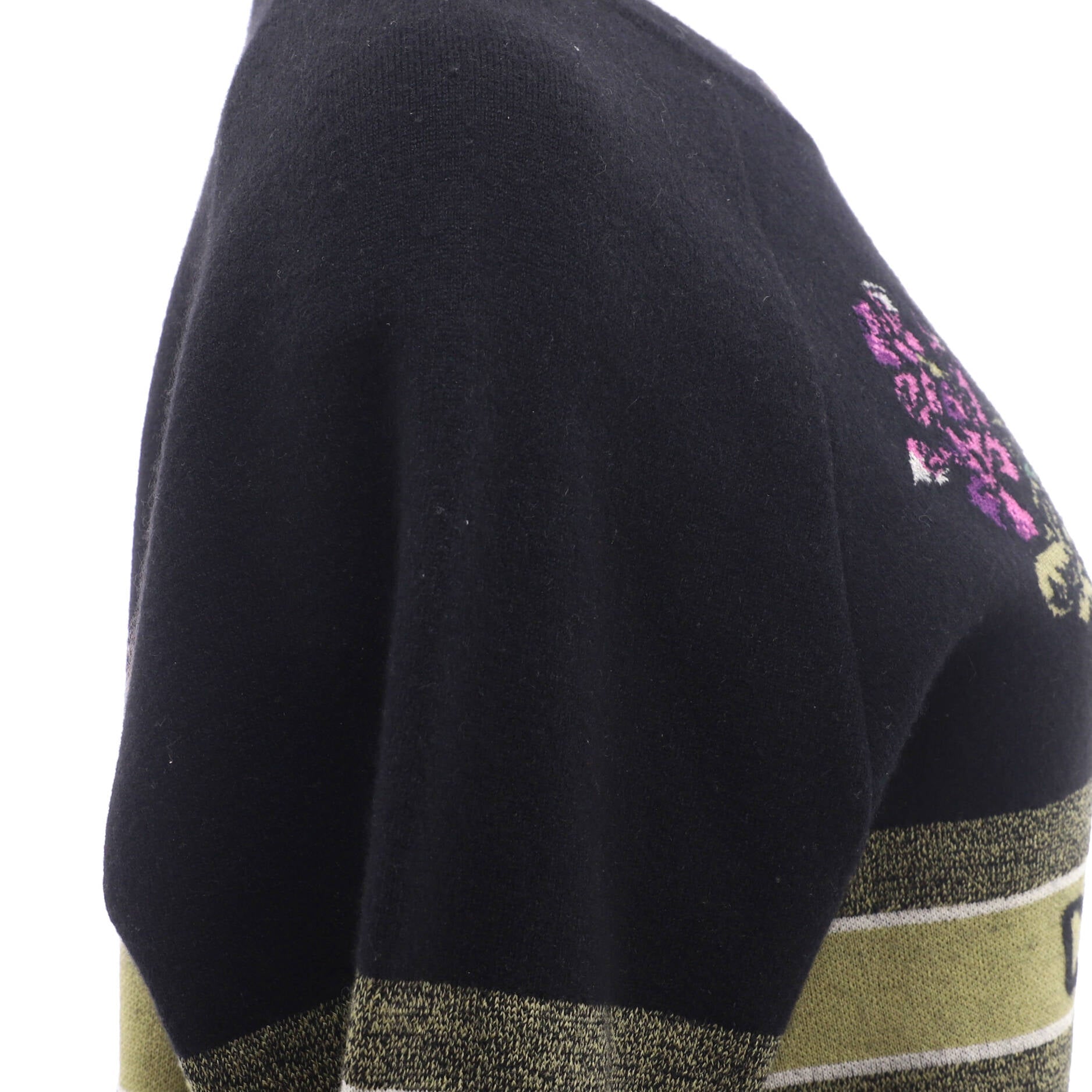 Women's Logo Crewneck Sweater Cashmere and Wool Blend