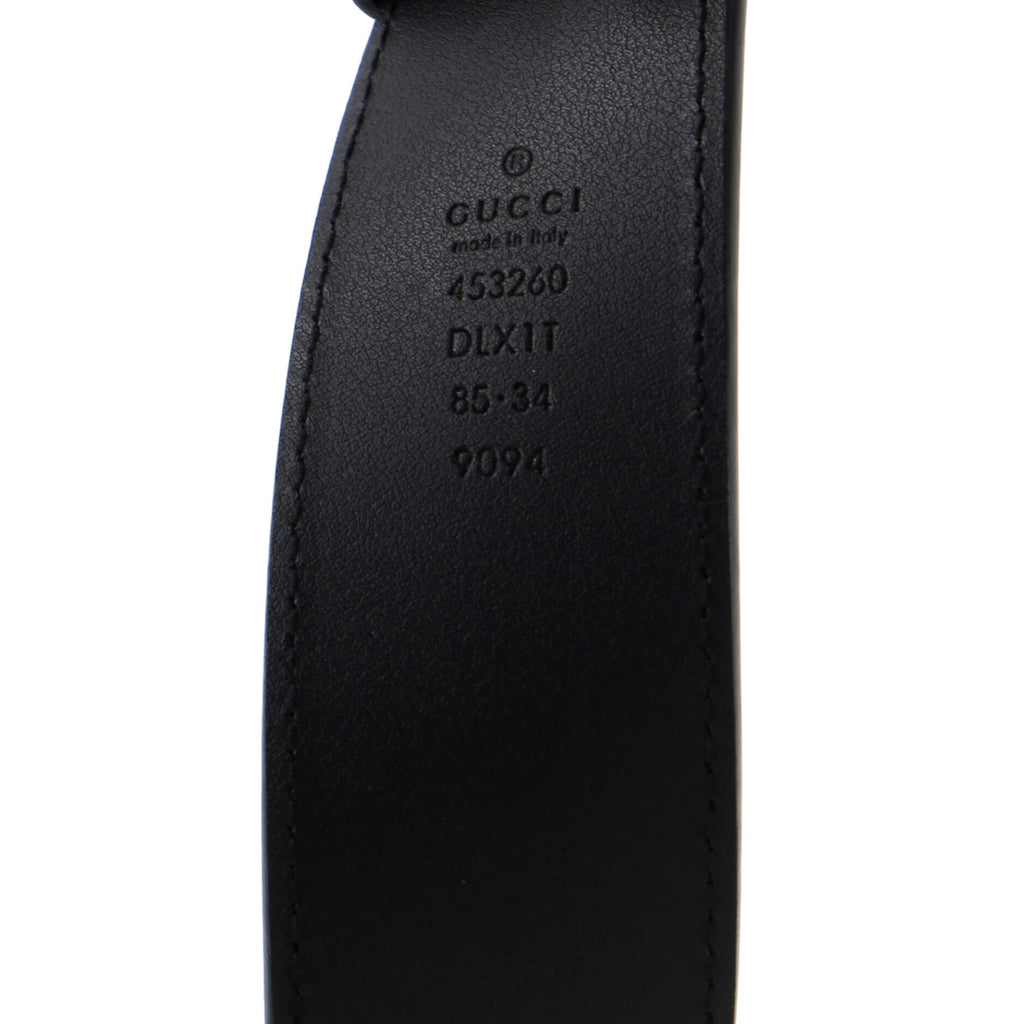 Pearly GG Marmont Belt Leather Wide 85