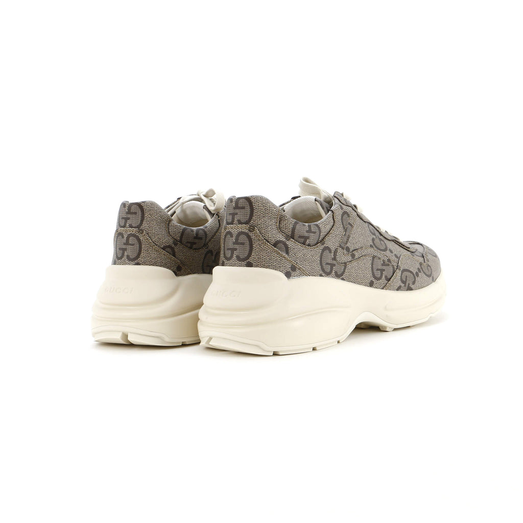 Rhyton Sneakers Jumbo GG Coated Canvas