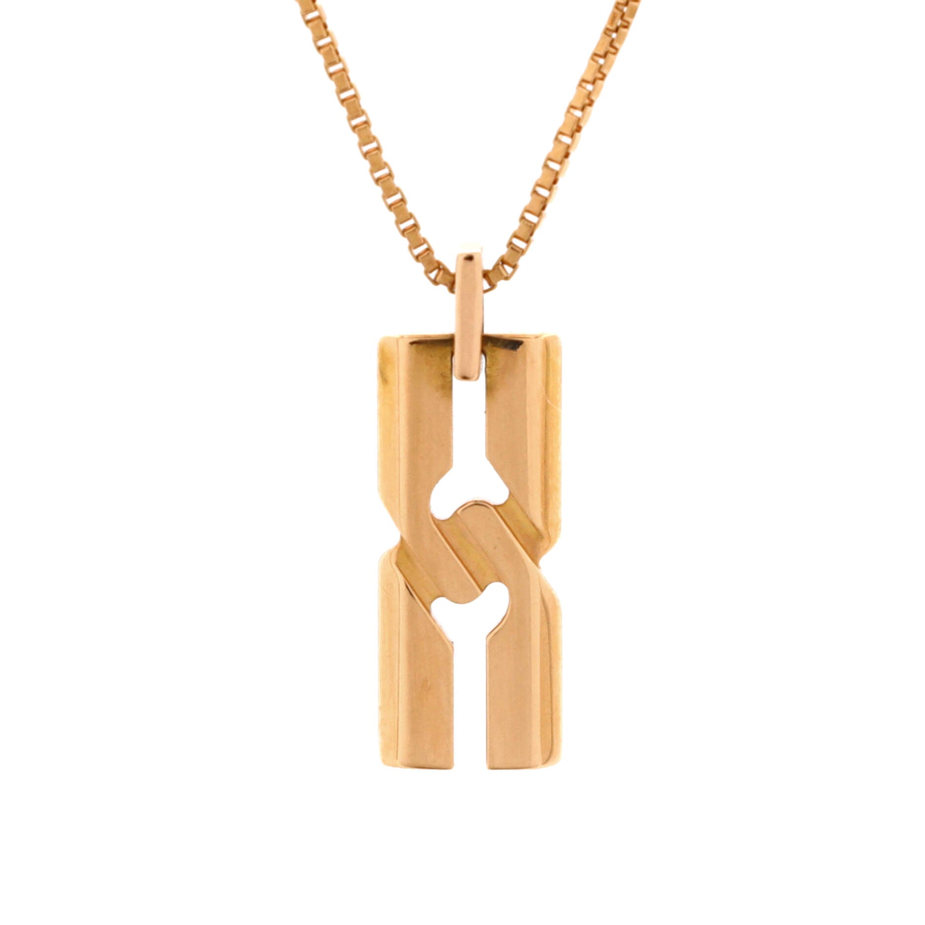 Infinity Japan Limited Edition  Pendant Necklace 18K Rose Gold