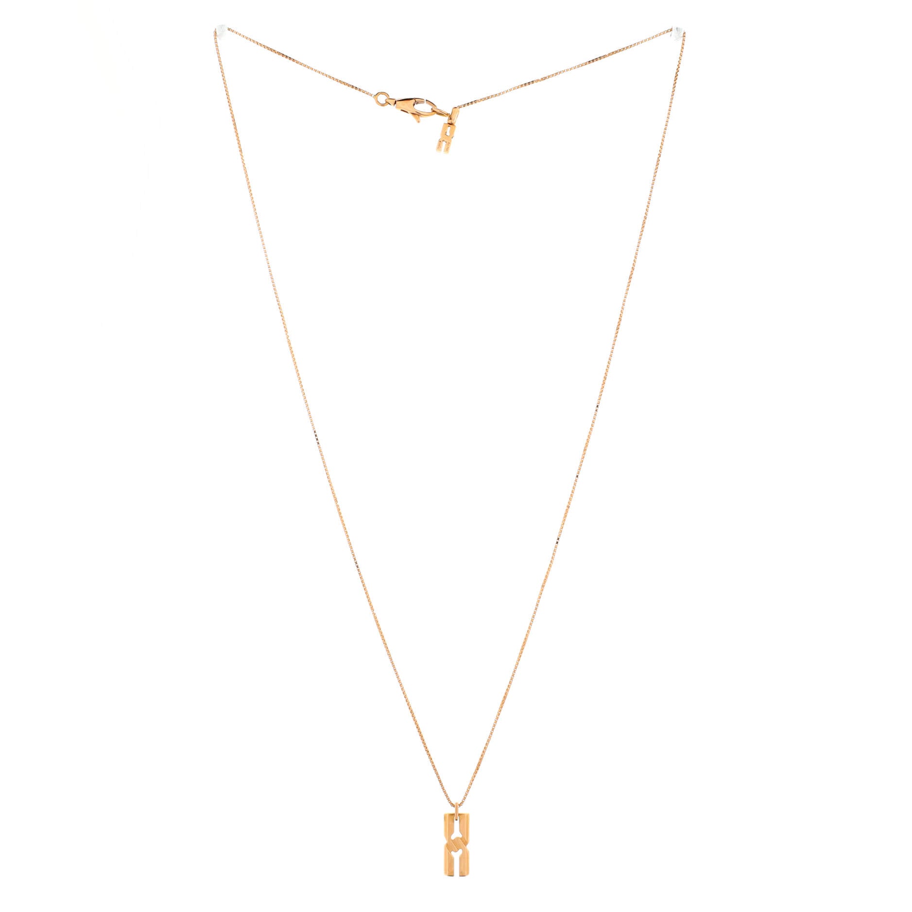 Infinity Japan Limited Edition  Pendant Necklace 18K Rose Gold