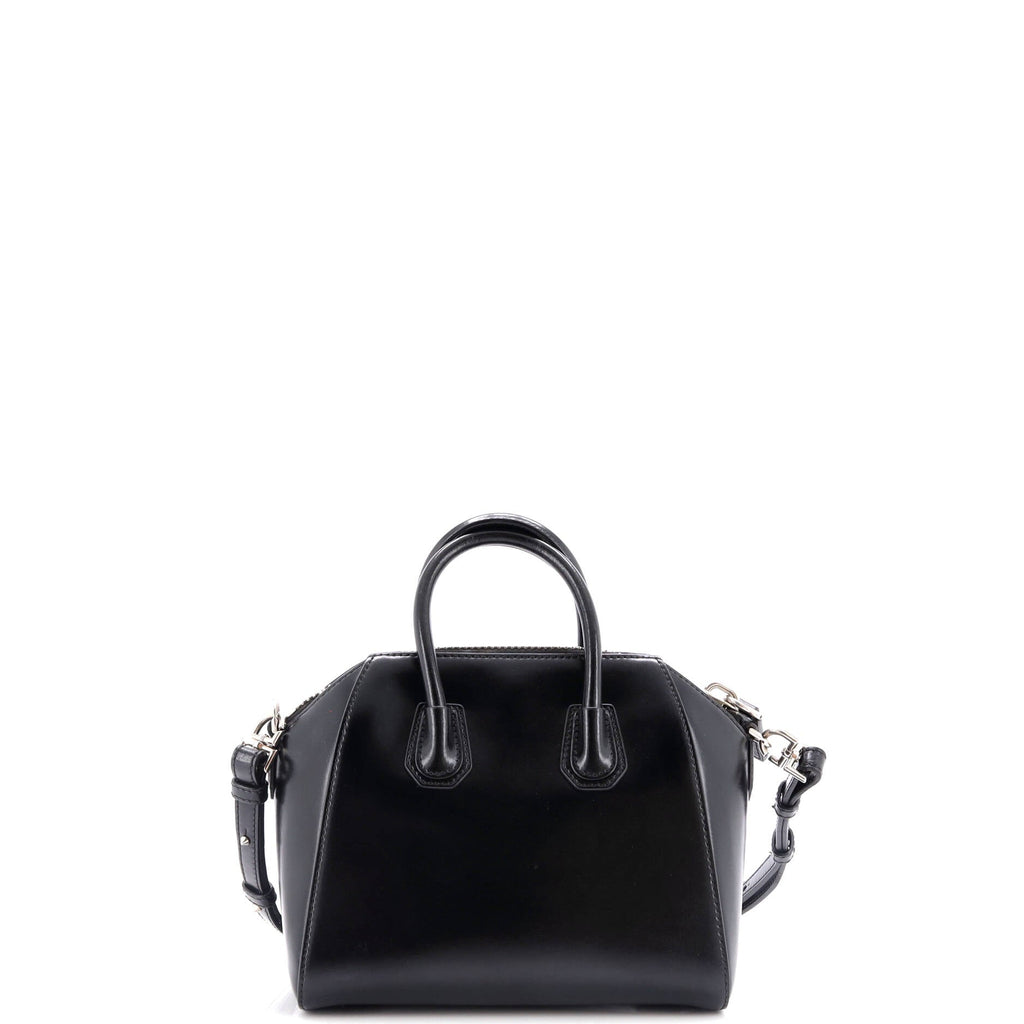 Antigona Bag Glazed Leather Mini
