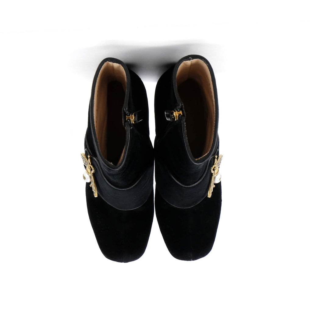 Women's Soko Bee Platform Boots Velvet