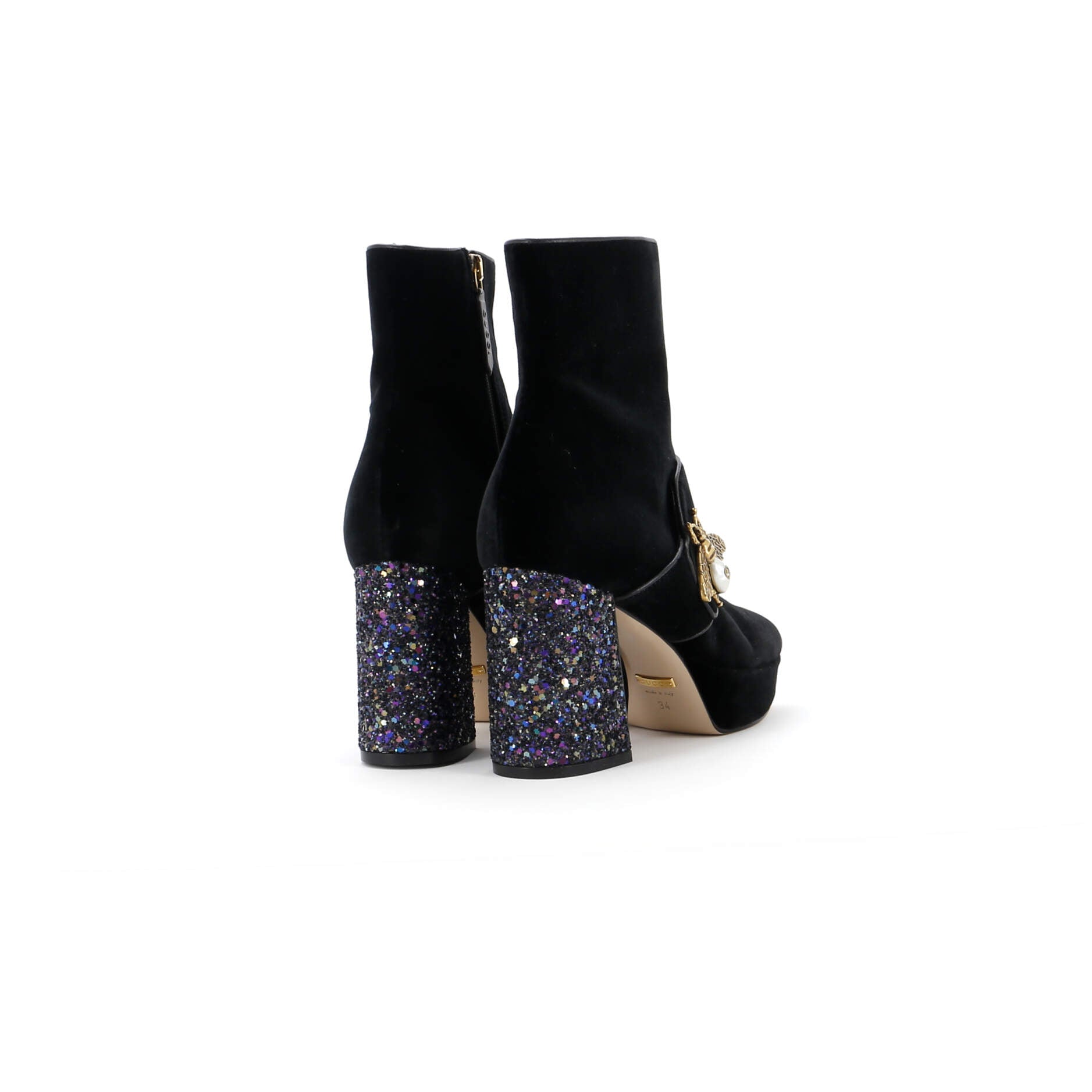 Women's Soko Bee Platform Boots Velvet