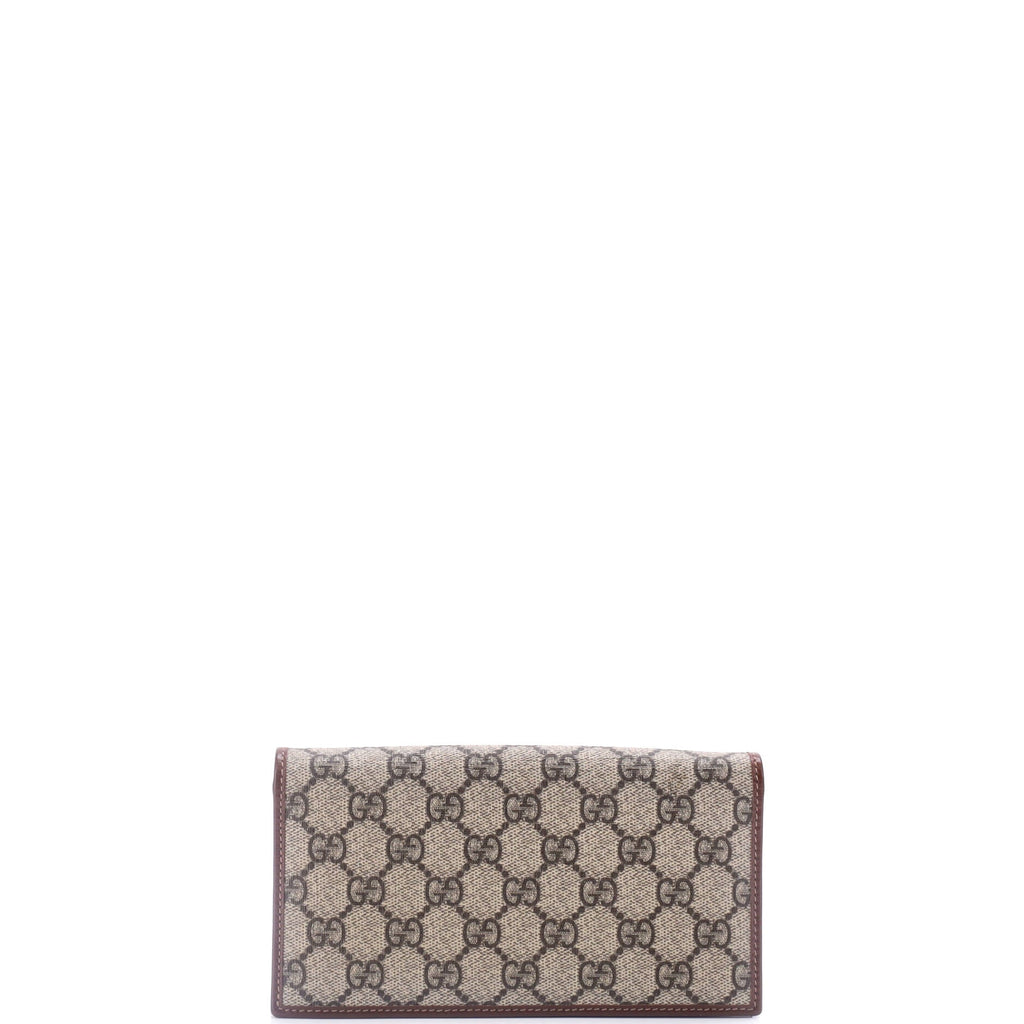 Horsebit 1955 Chain Wallet GG Coated Canvas