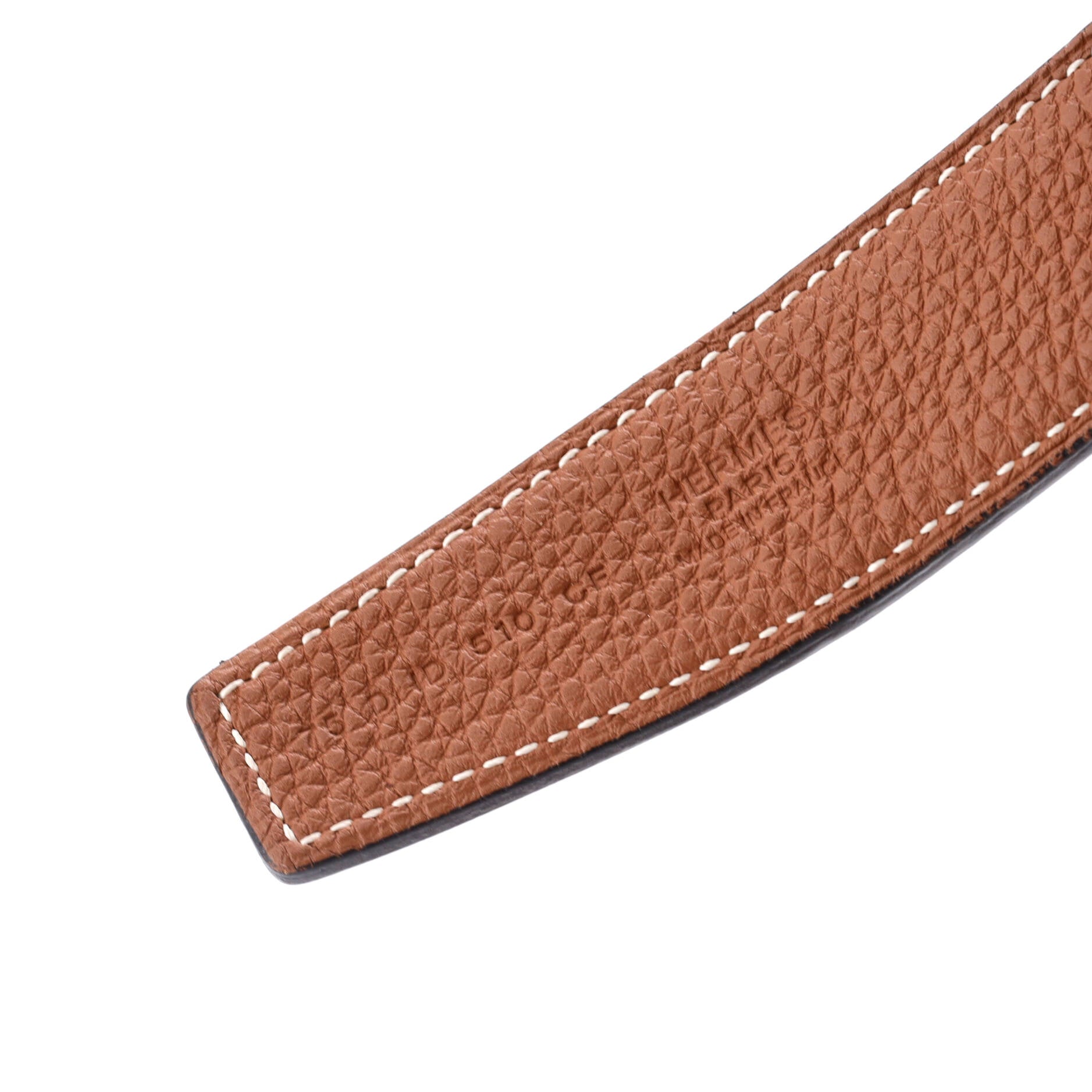 Constance Reversible Belt Leather with Guilloche Hardware Medium 75