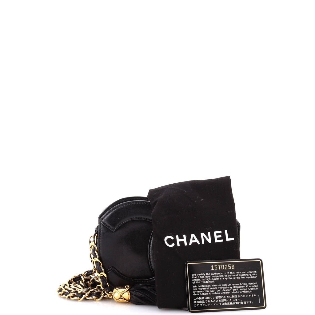 Vintage CC Tassel Camera Bag Lambskin Mini