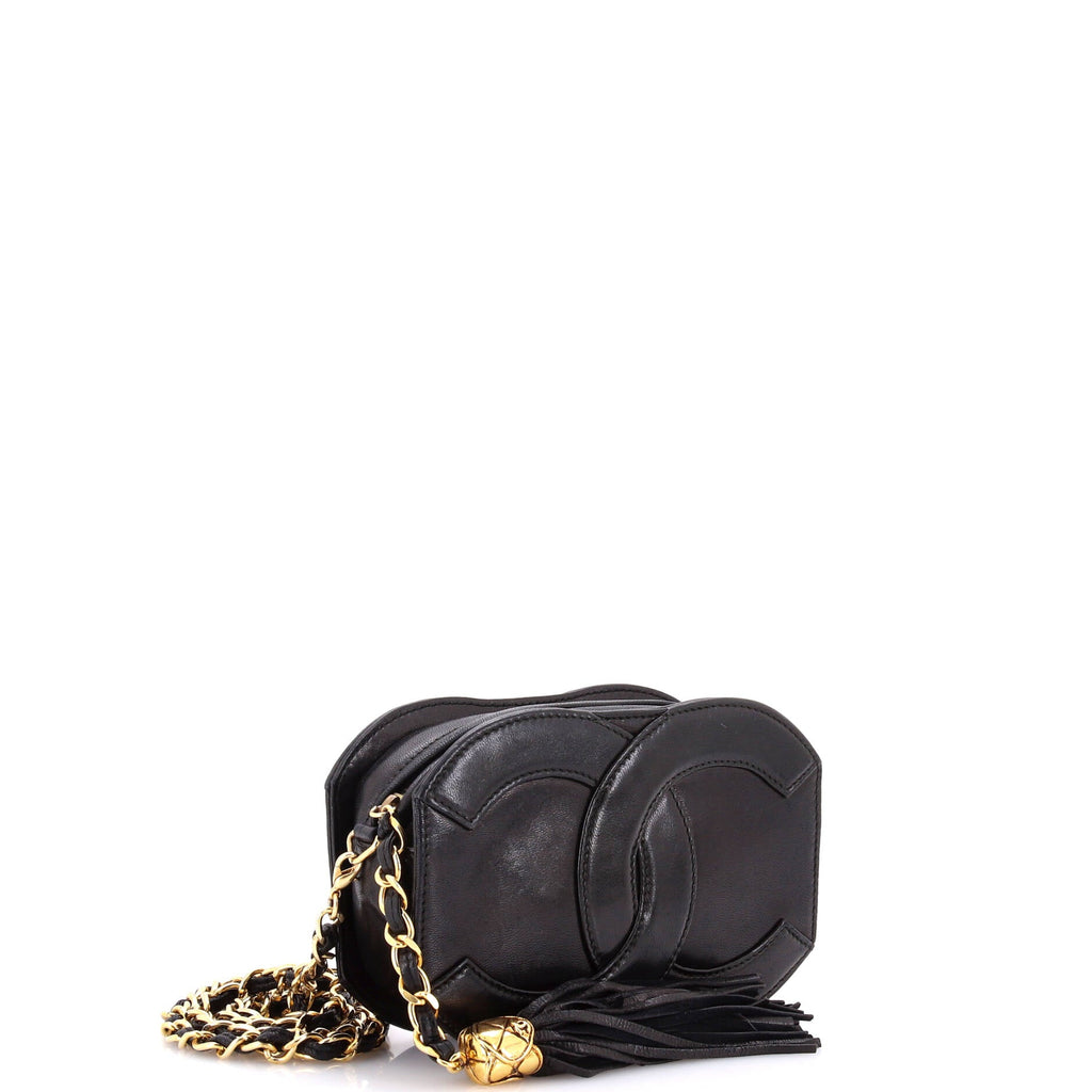 Vintage CC Tassel Camera Bag Lambskin Mini