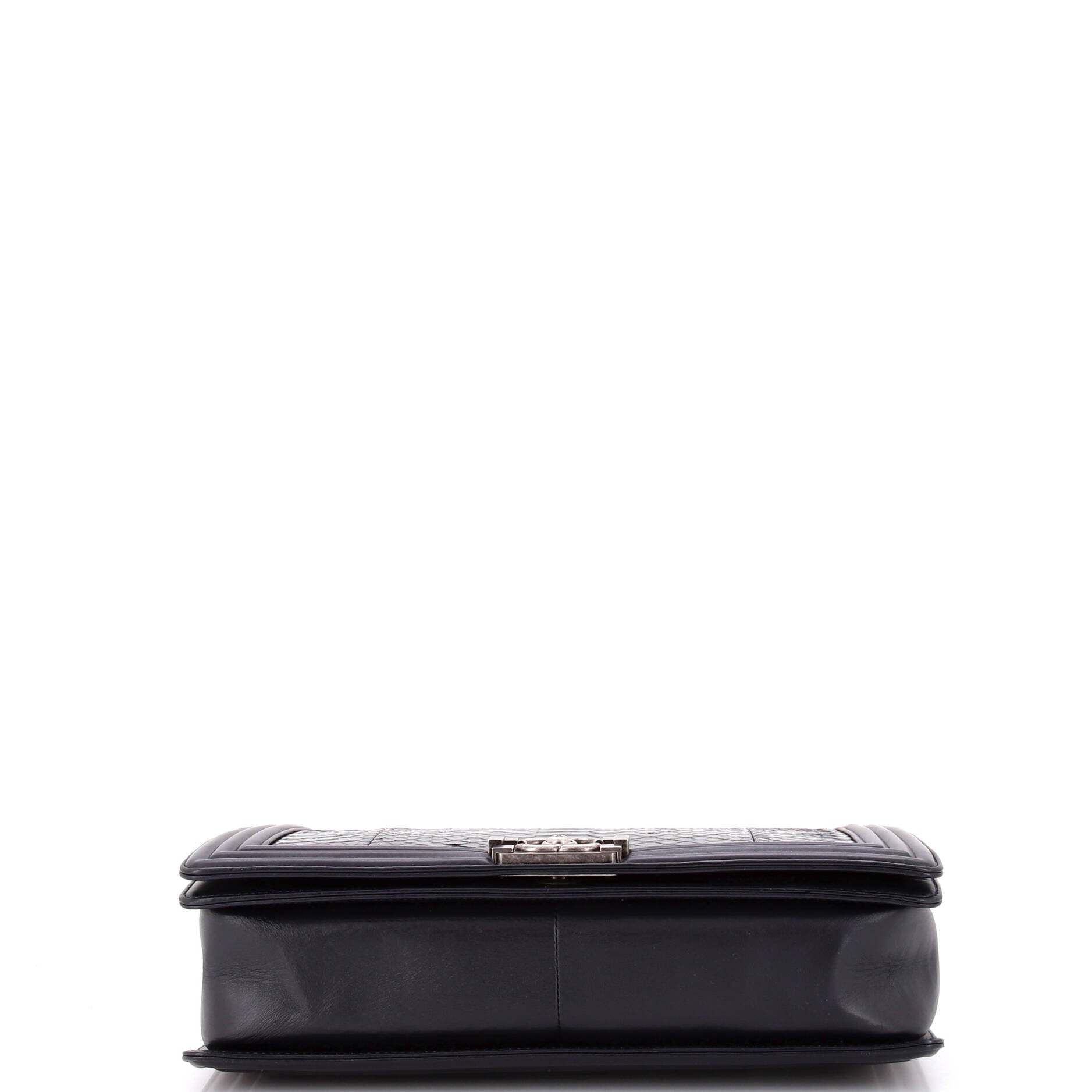 Boy Flap Bag Python Large