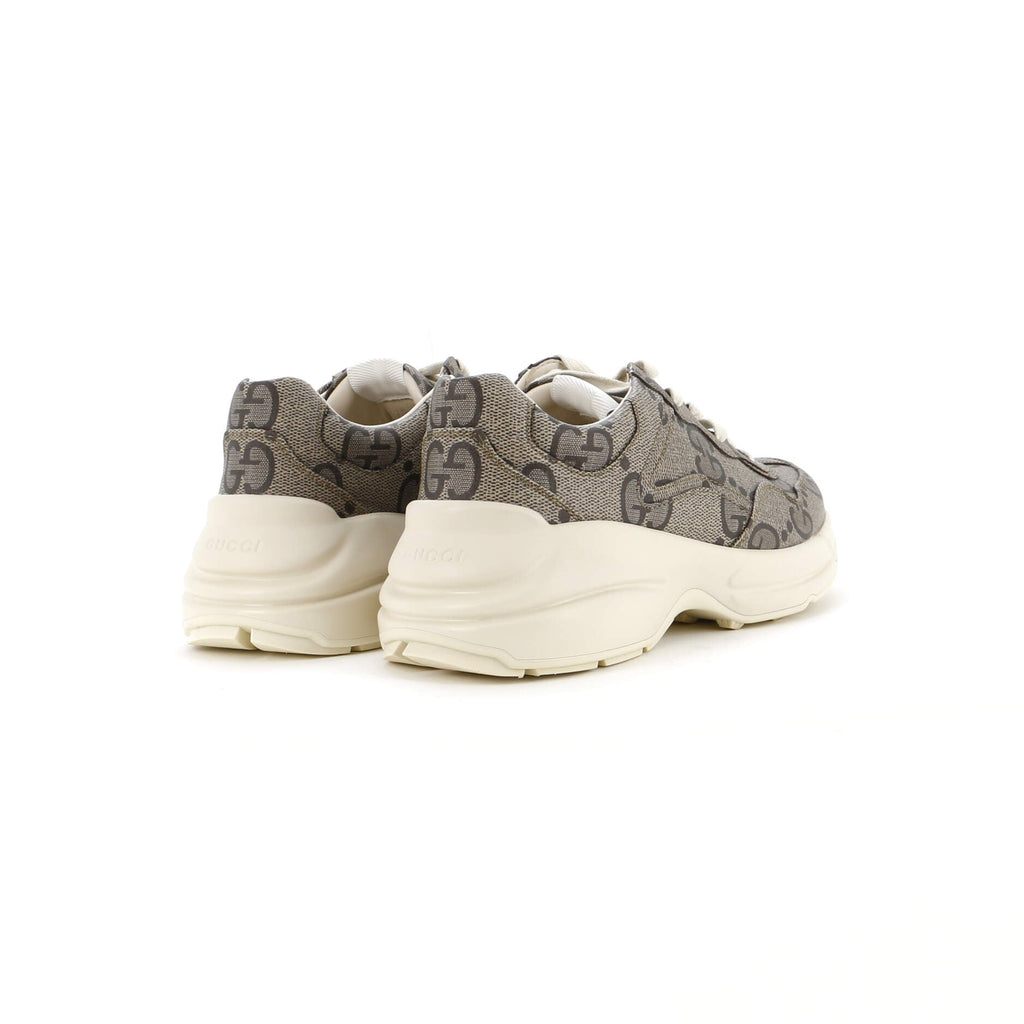 Rhyton Sneakers Jumbo GG Coated Canvas