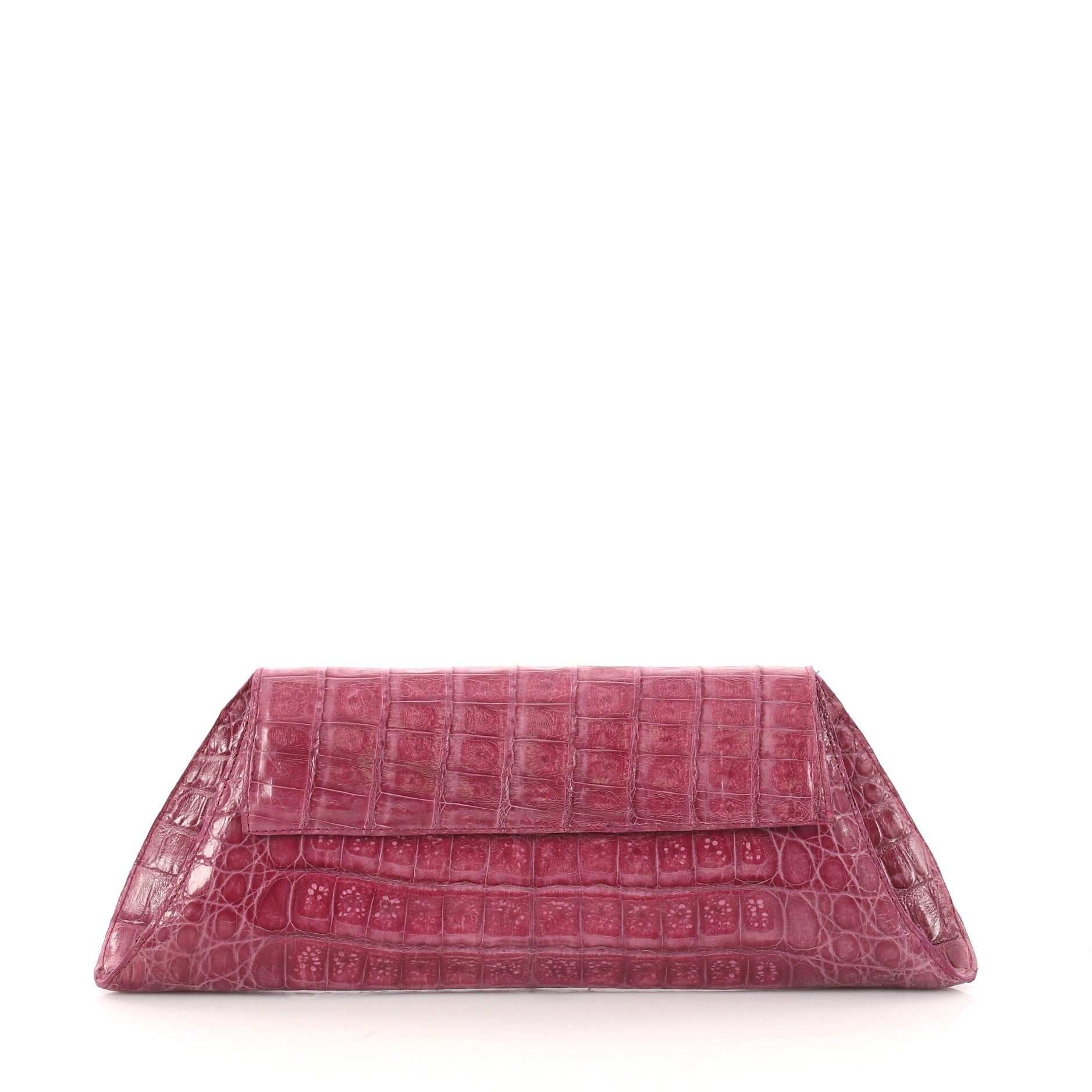 Envelope Convertible Clutch Crocodile