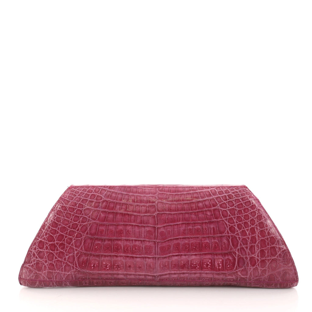 Envelope Convertible Clutch Crocodile