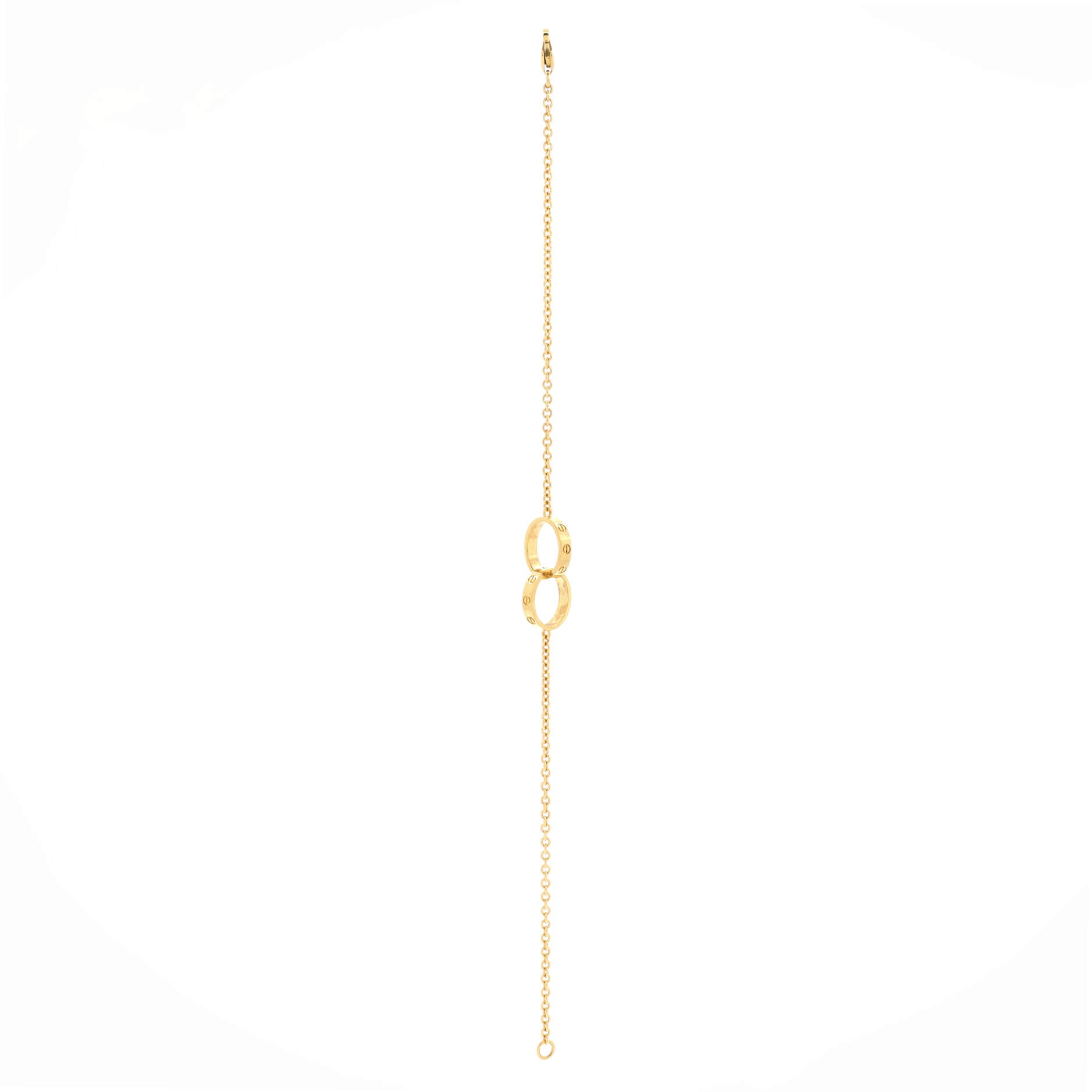 Love Interlocking Bracelet 18K Yellow Gold