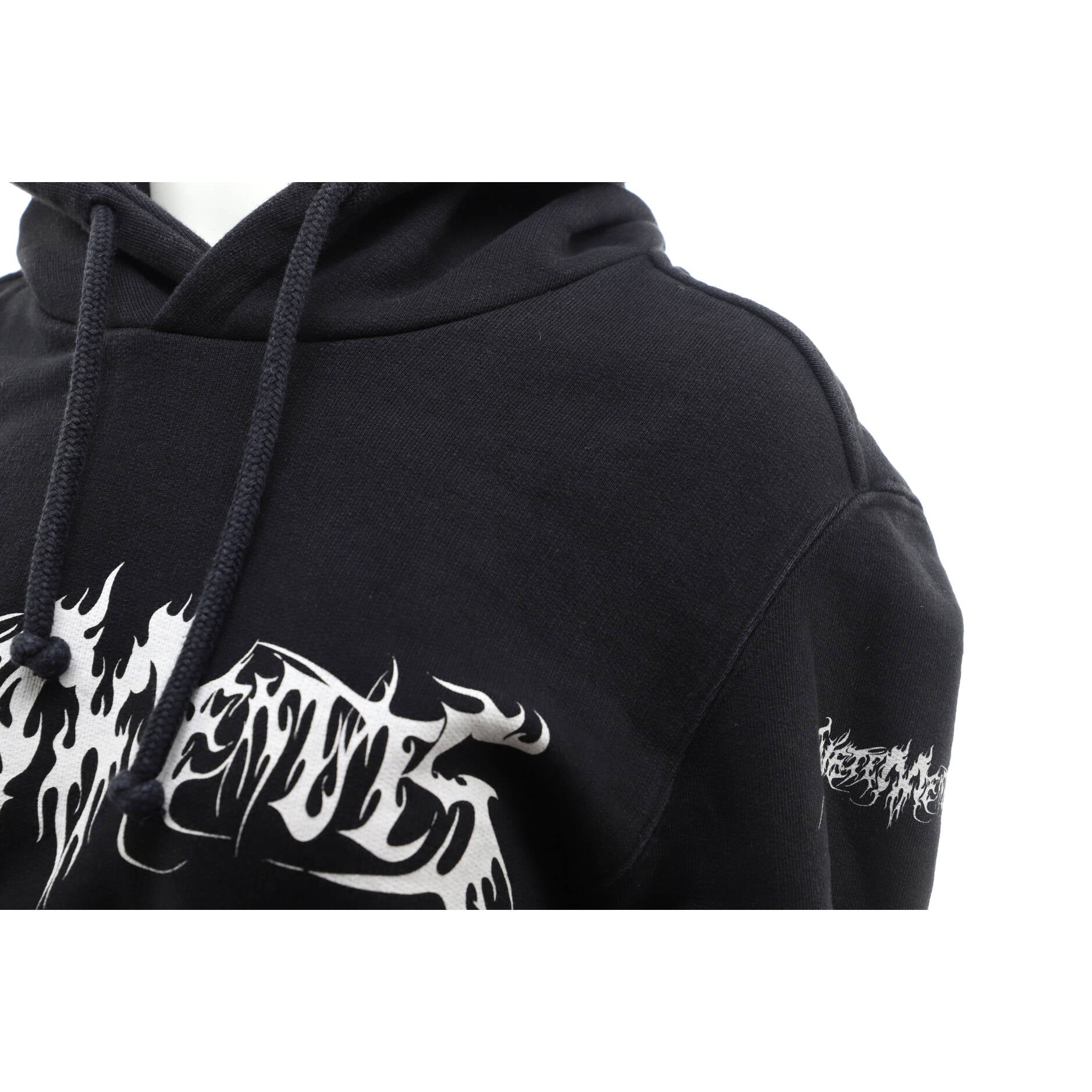 Women's Total Fucking Darkness Hoodie Printed Cotton