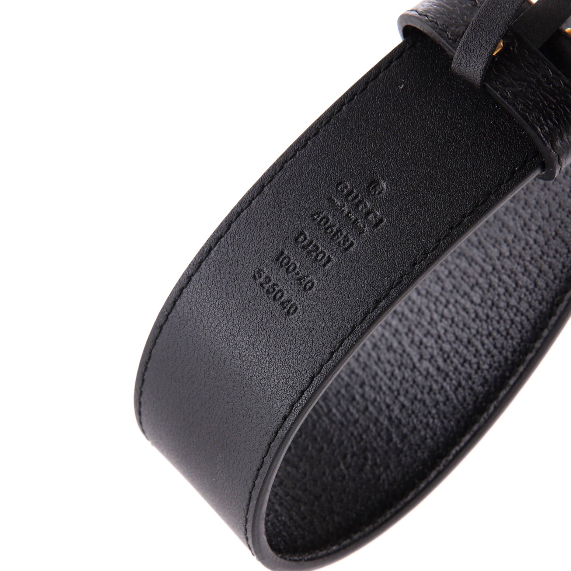 GG Marmont Belt Leather Wide 100