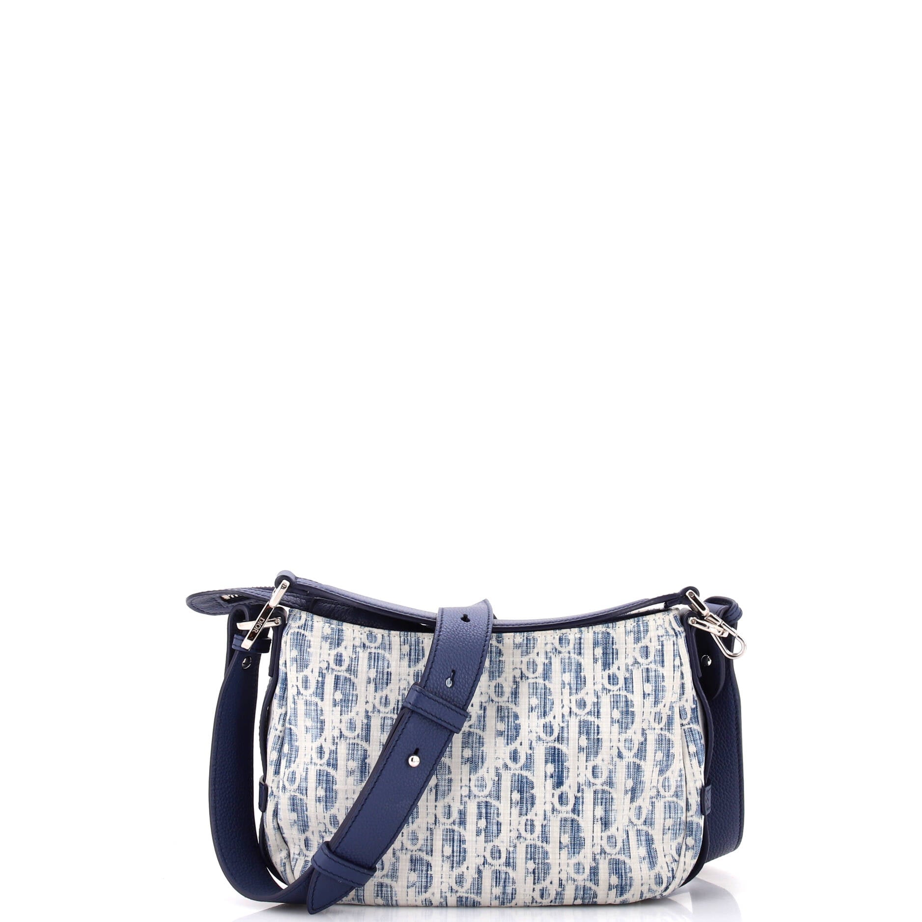 Saddle Soft Bag Kasuri Oblique Canvas Mini