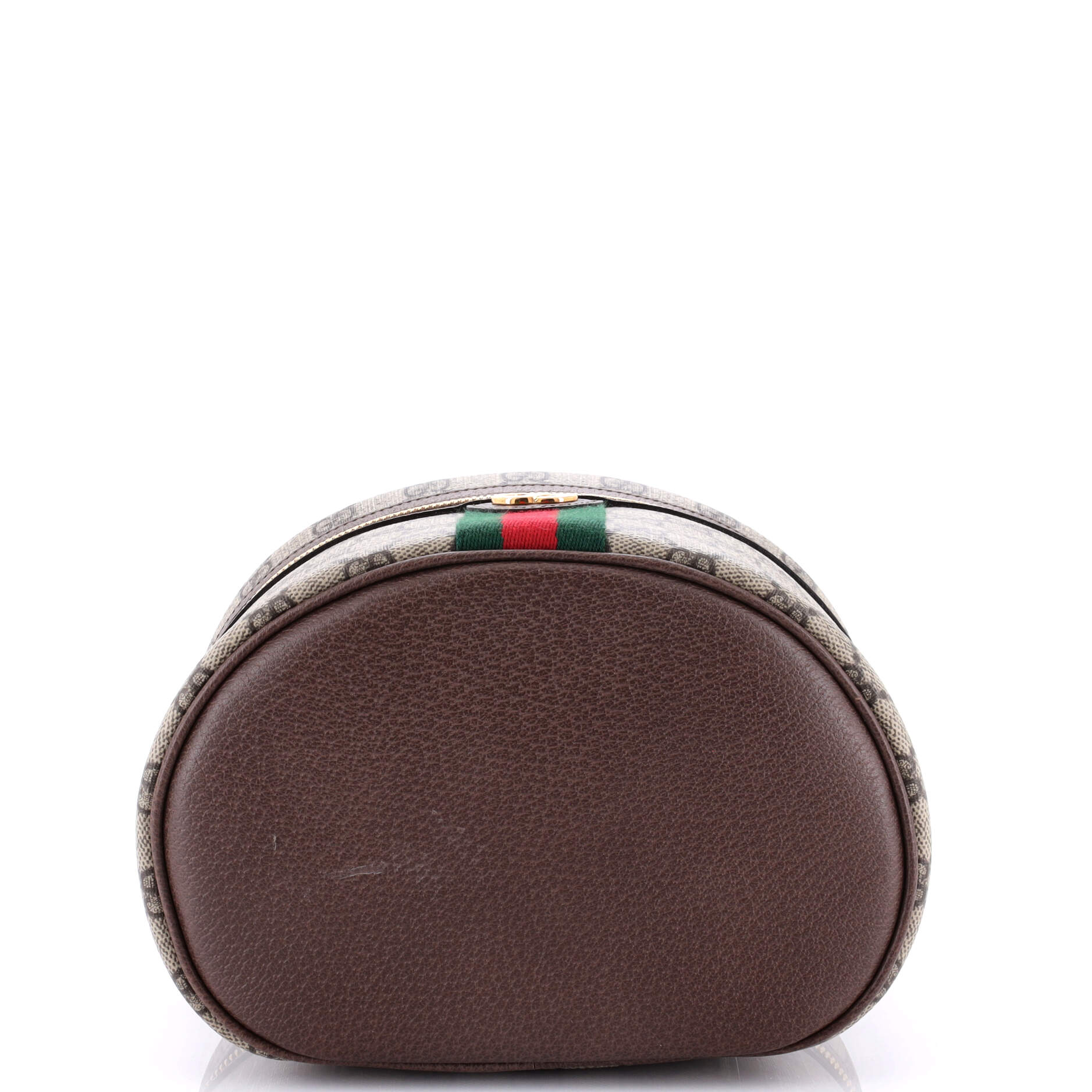 Ophidia Top Handle Cosmetic Case GG Coated Canvas Small