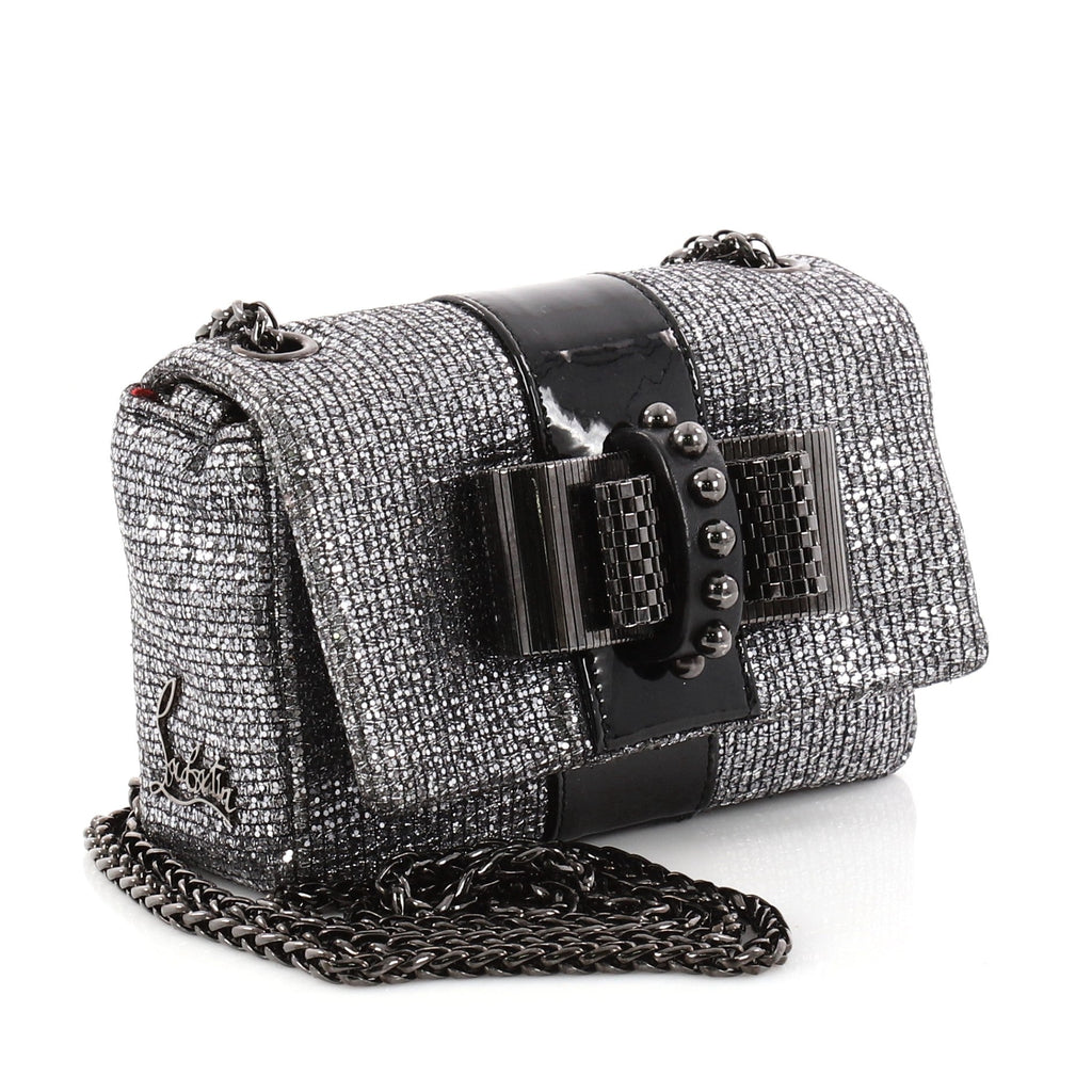 Sweet Charity Crossbody Bag Glitter Leather Mini
