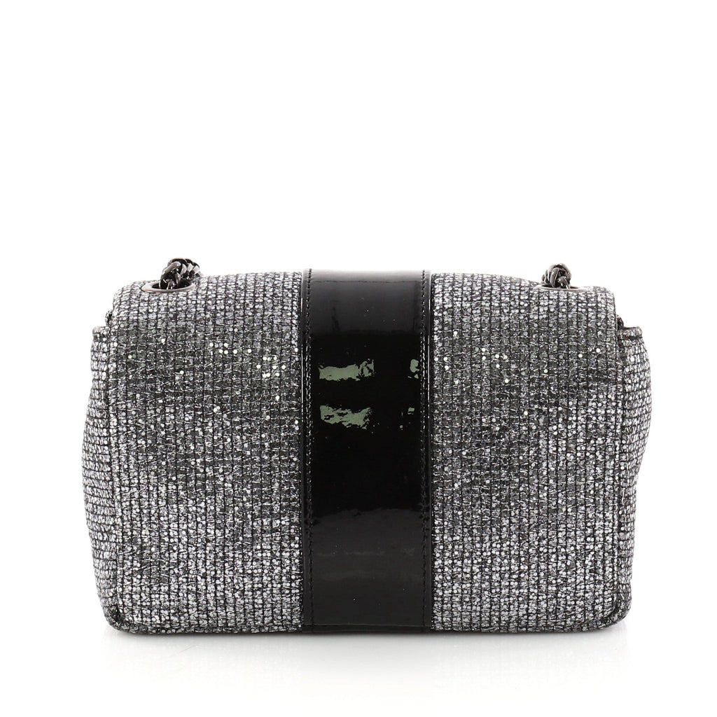 Sweet Charity Crossbody Bag Glitter Leather Mini