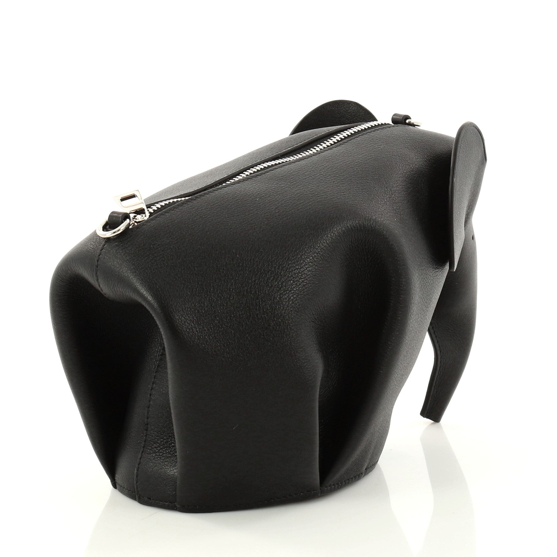 Elephant Crossbody Bag Leather Mini