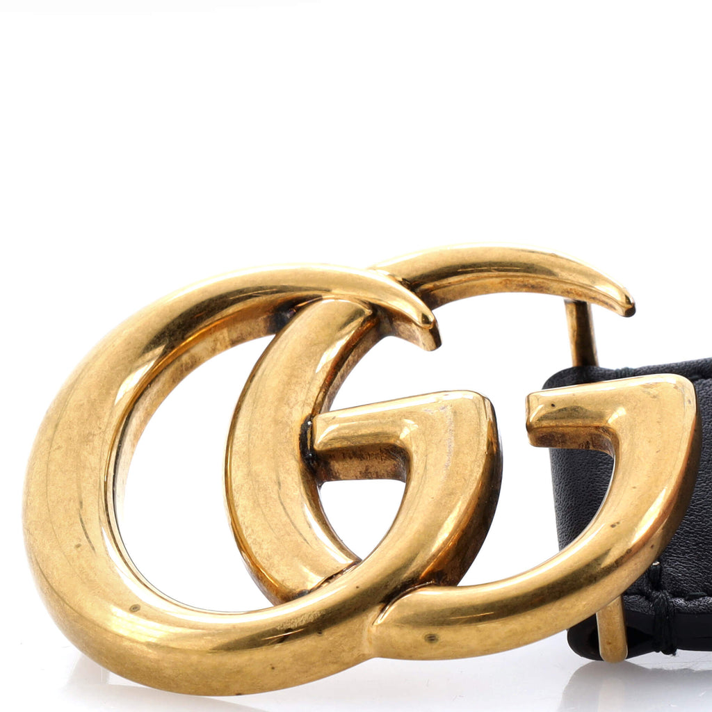 GG Marmont Belt Leather Medium 90