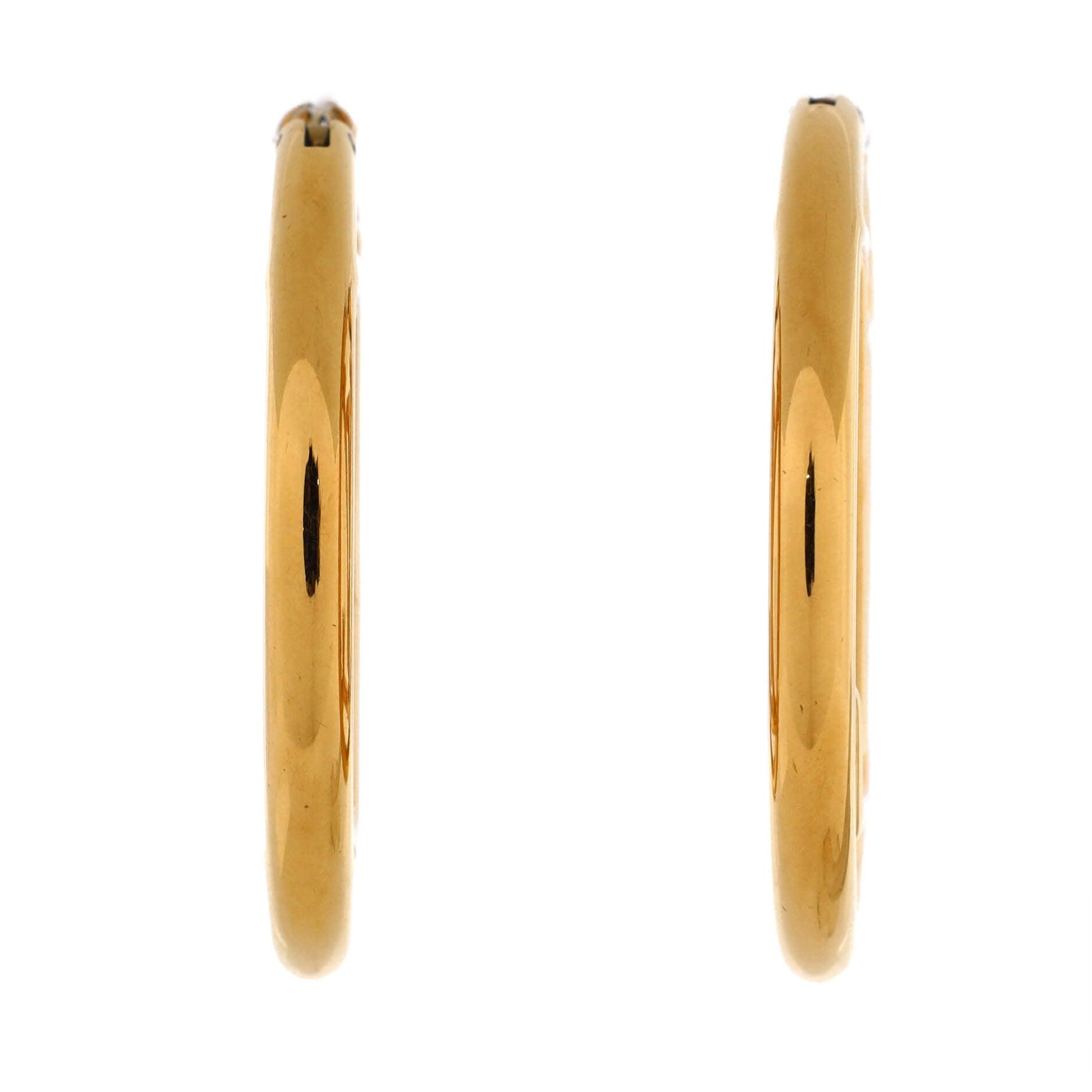 Louis Vuitton Louise Hoop Earrings Metal GM