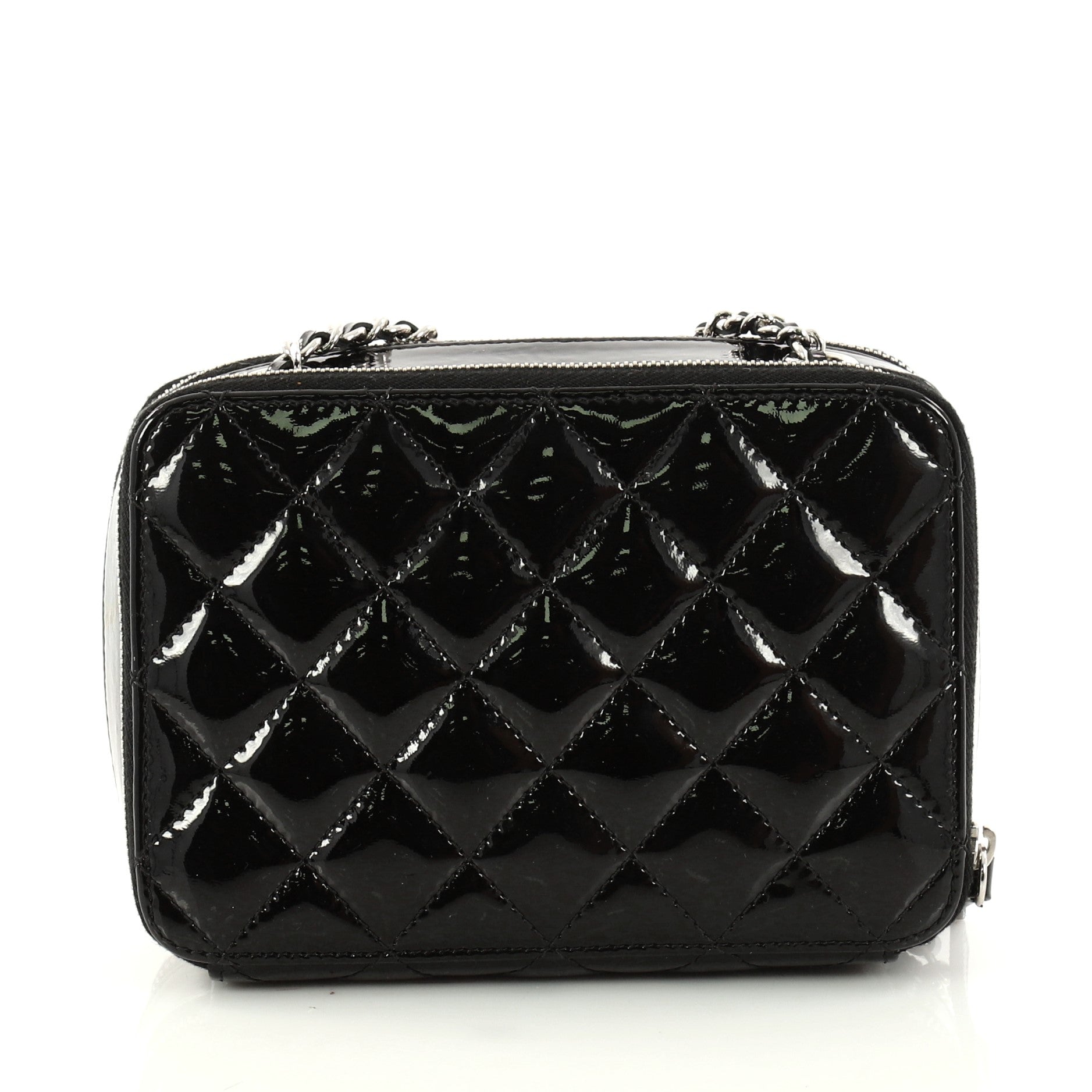 Pocket Box Camera Case Quilted Patent Mini