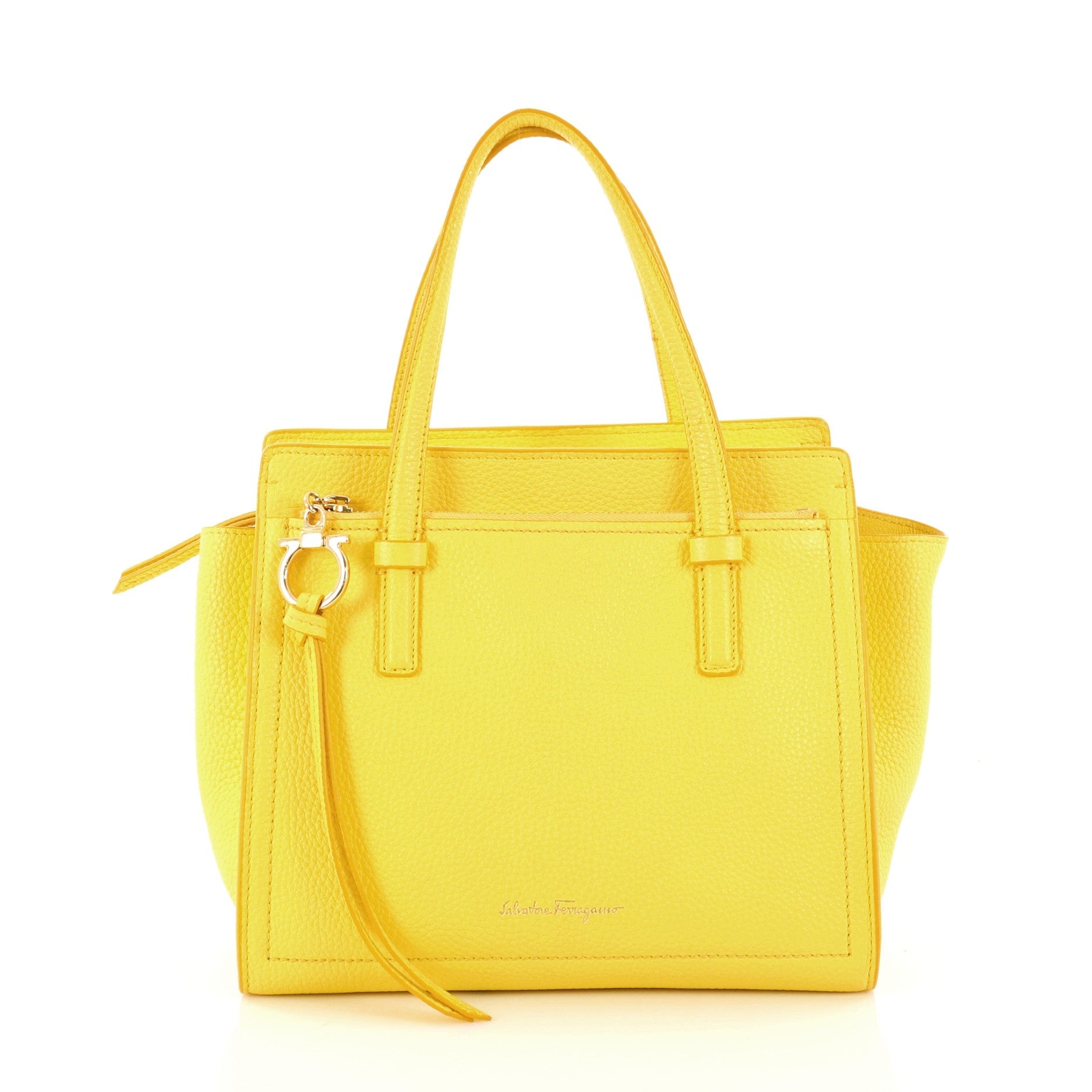 Amy Tote Pebbled Leather Mini