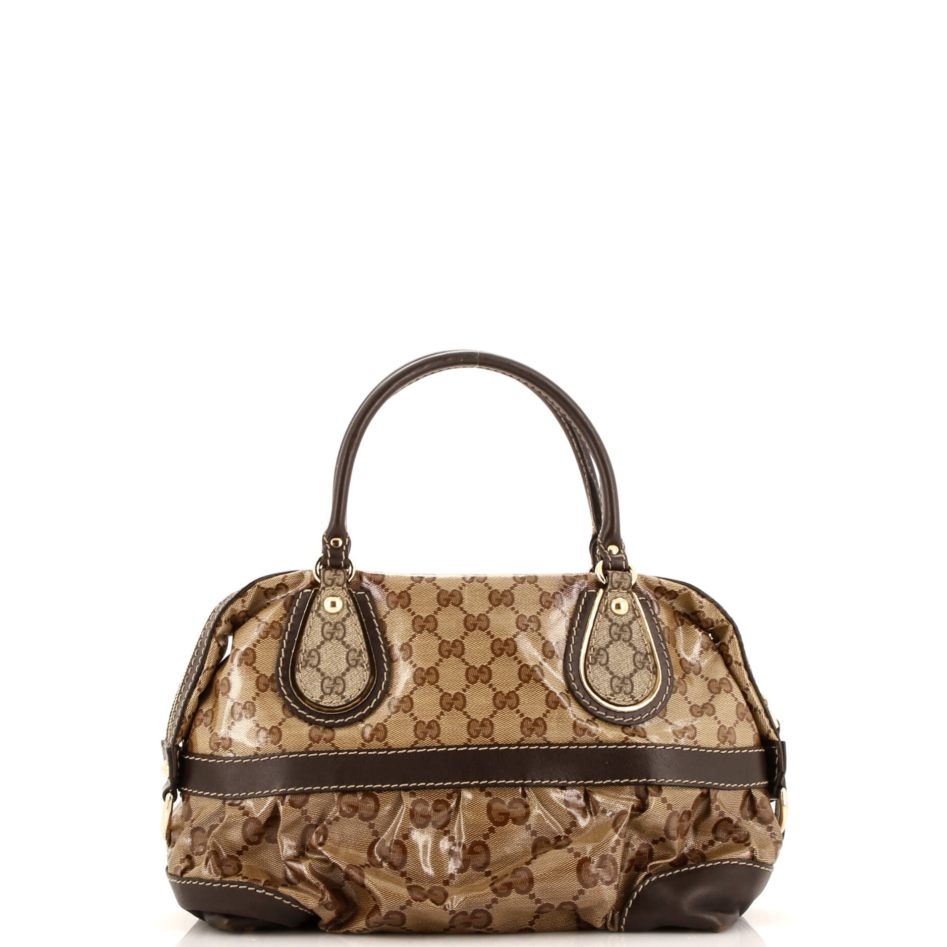 Convertible Boston Bag GG Coated Canvas Medium