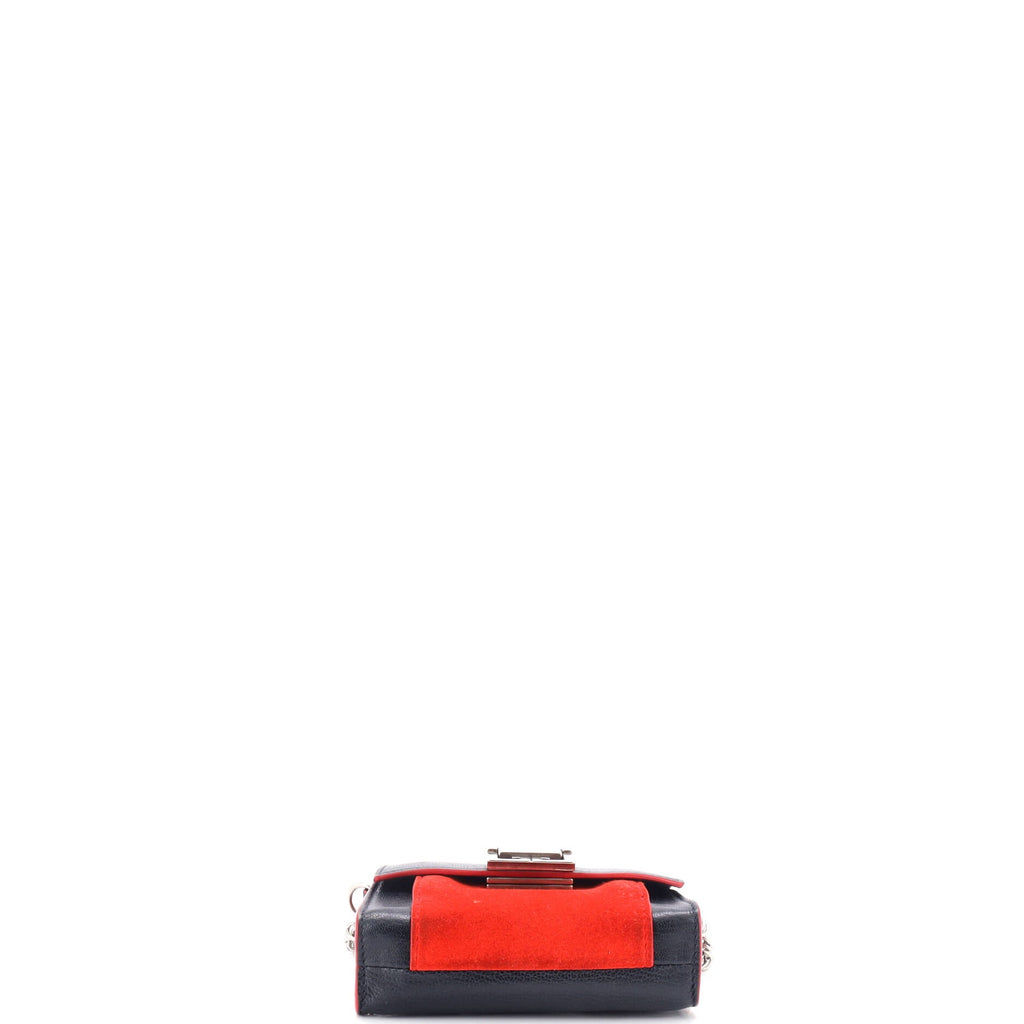GV3 Flap Bag Leather with Suede Mini