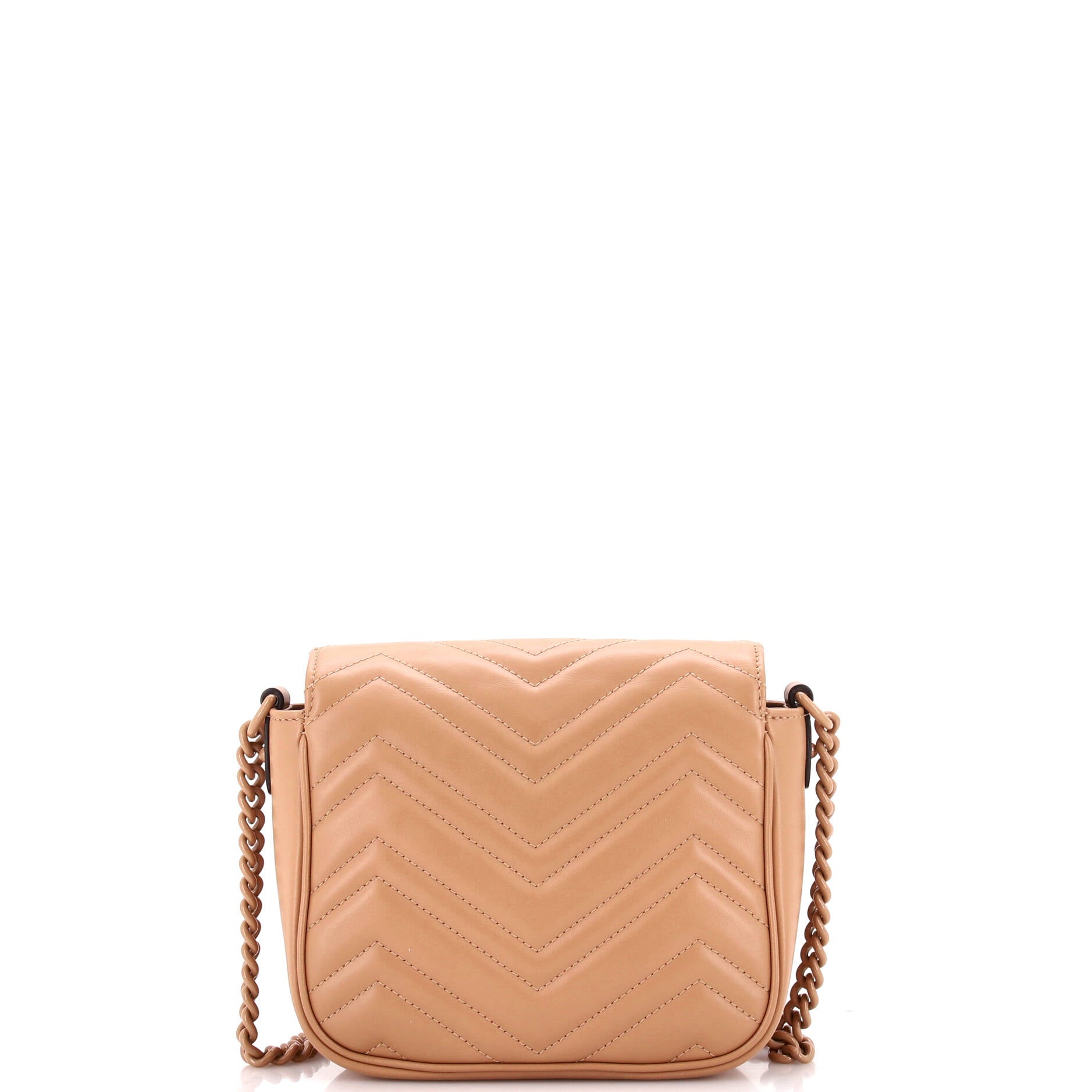GG Marmont Convertible Flap Shoulder Bag Matelasse Leather Mini