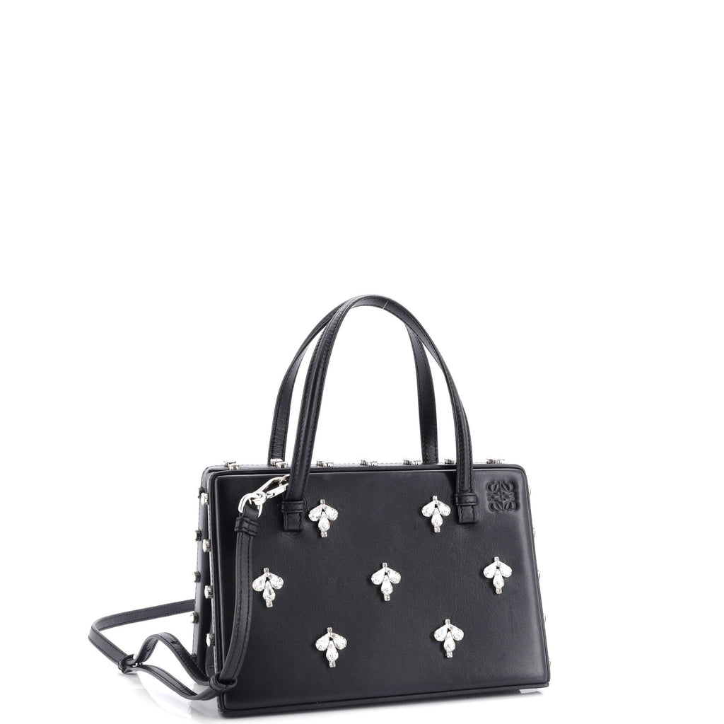 Postal Bag Embellished Leather Small