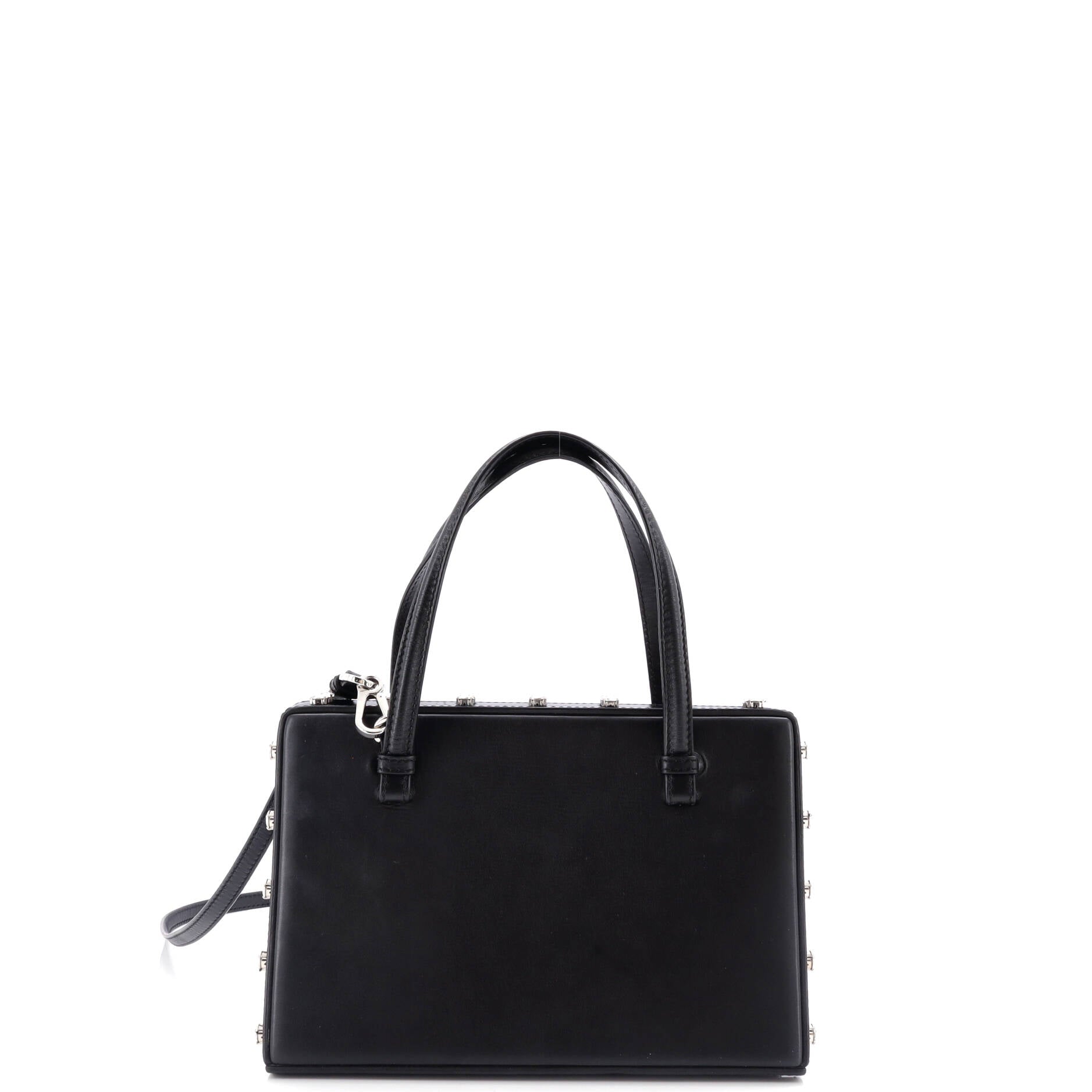 Postal Bag Embellished Leather Small