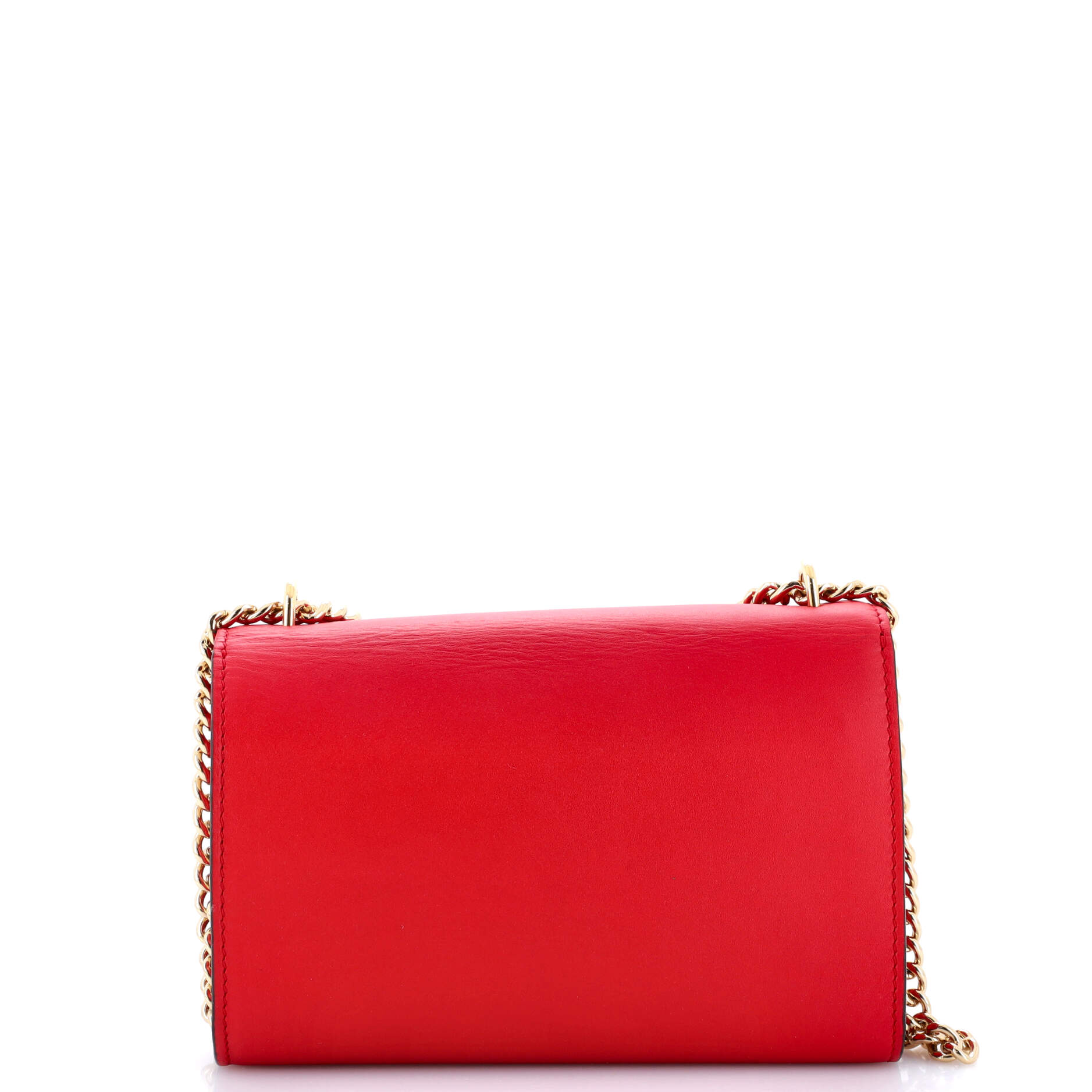 Louis Vuitton Chain Louise Clutch Leather MM