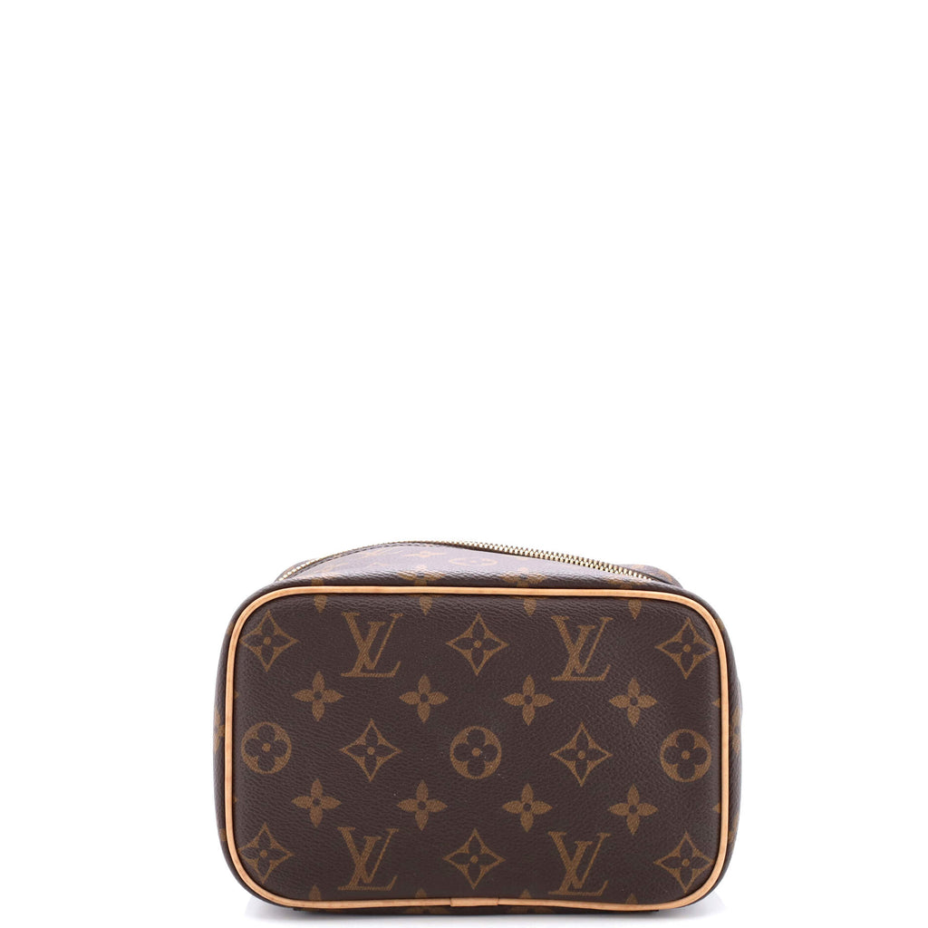 Nice Vanity Case Monogram Canvas Mini