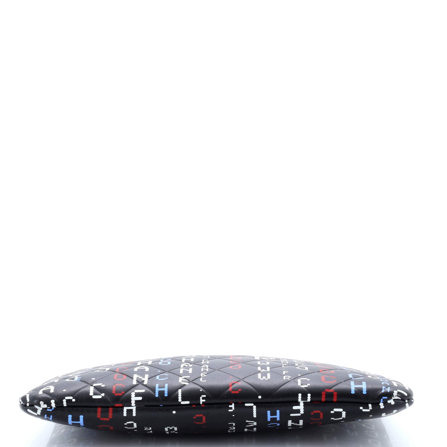 Data Center O Case Clutch Quilted Printed Lambskin Medium